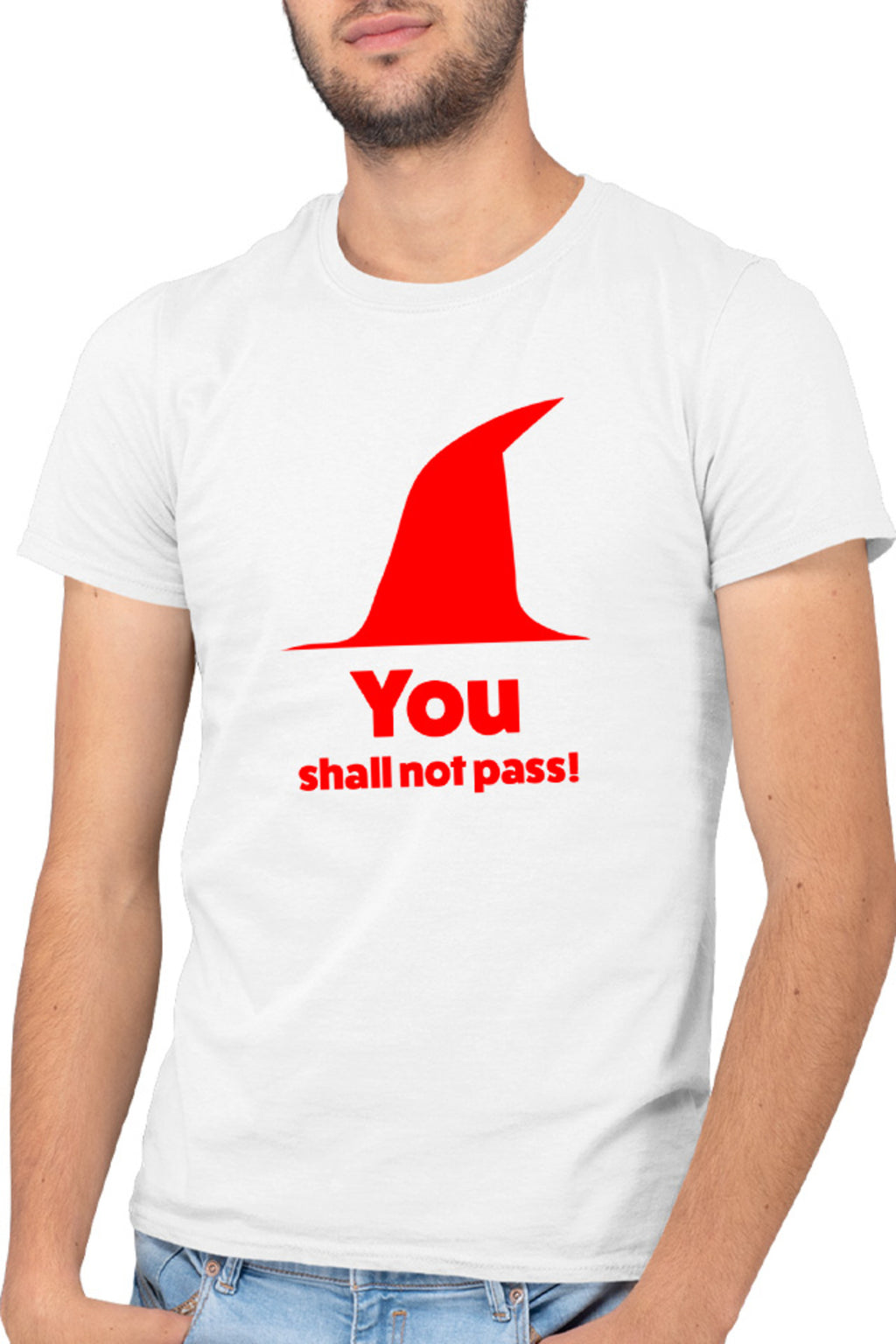 Tricou barbati Lord of the Rings Gandalf You Shall Not Pass