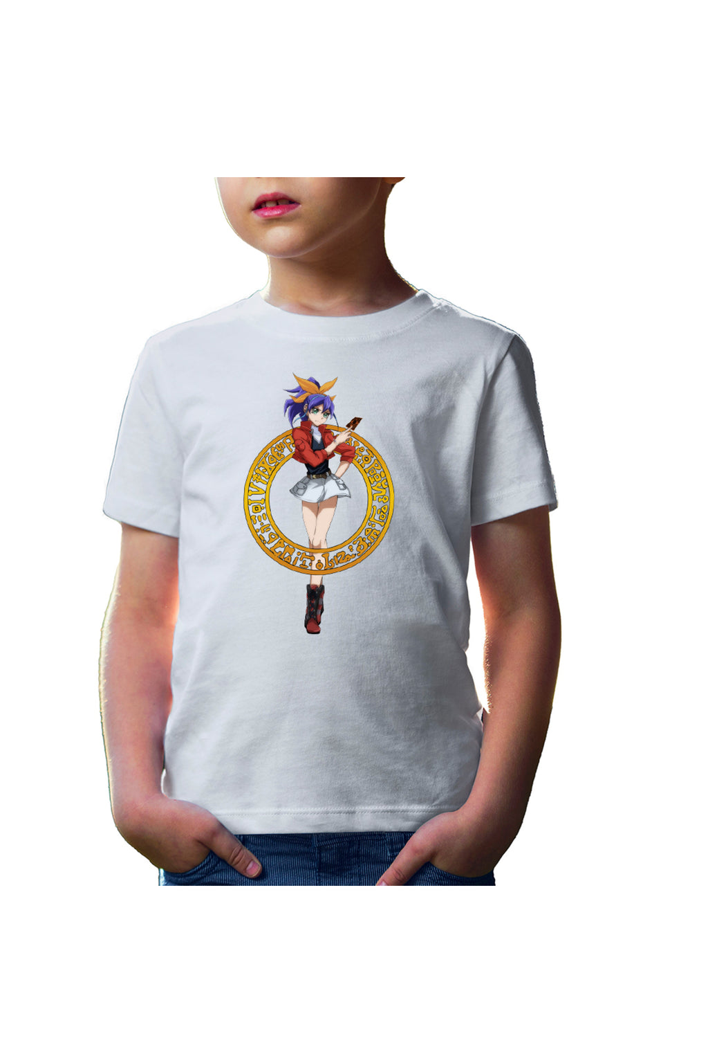 Tricou copii Yu Gi Oh Anime Serena Magic Girl Player