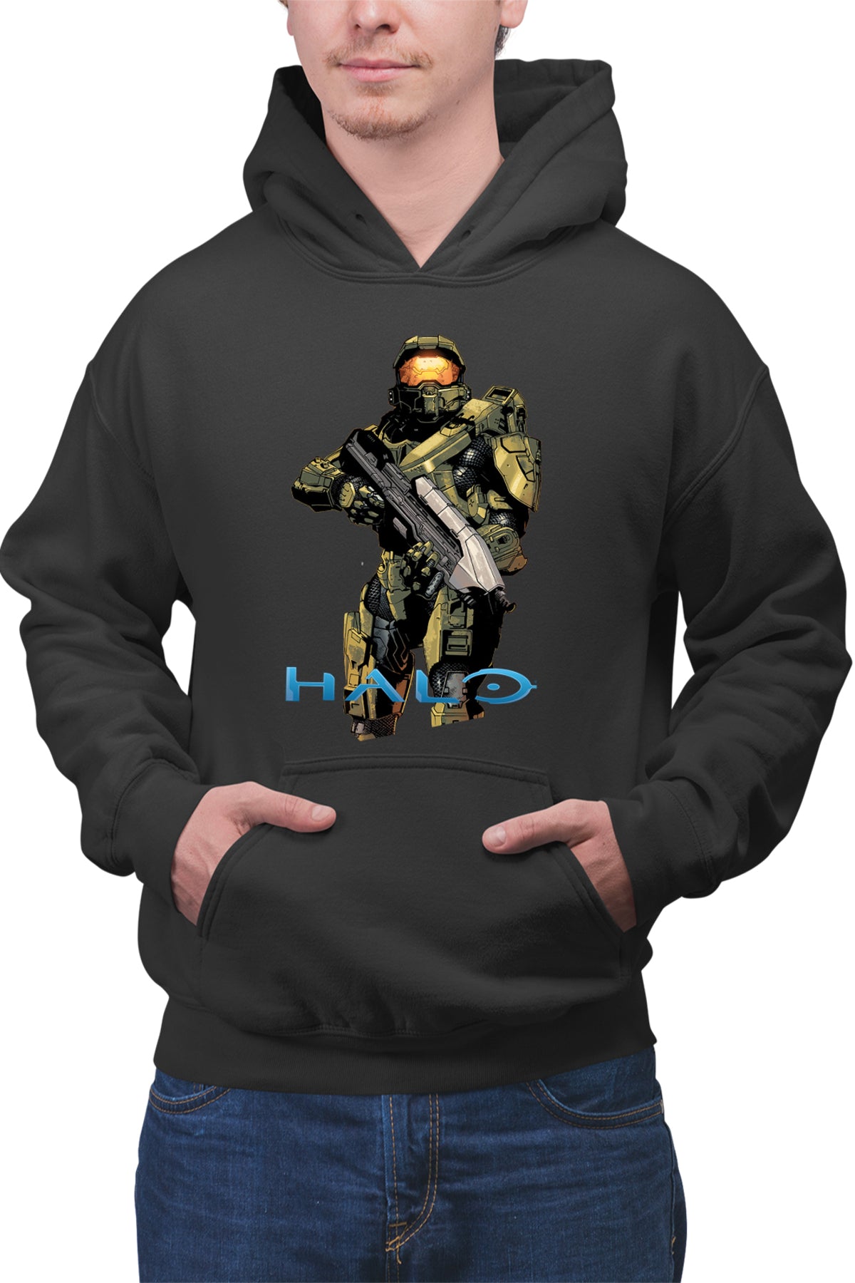 Hanorac barbati Halo Spartan Soldier Army Hero Master