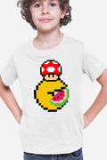 Tricou copii Pac Man Mario Minecraft Watermalon Slice