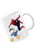 Cana Donald Duck Spiderman Web Marvel DC Disney Angry, alba, 330 ml