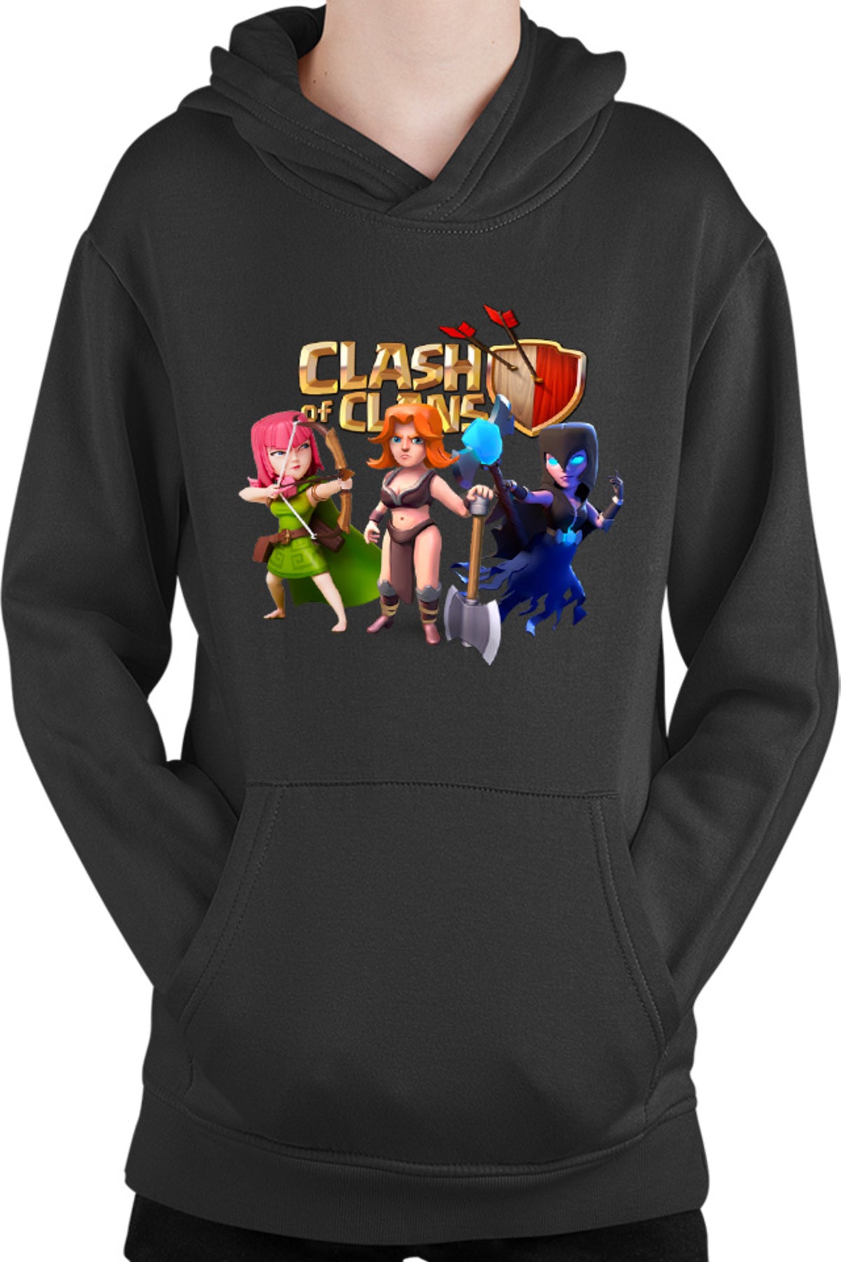 Hanorac copii Clash of Clans Archer Mage Fighter Rage Supercell