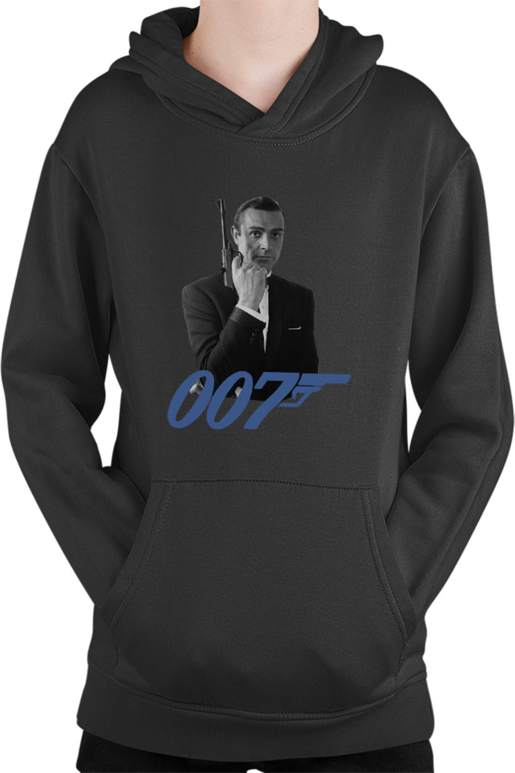 Hanorac copii James Bond 007 Logo Vintage Old Movie Alpha