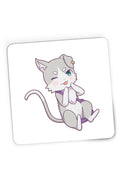 Mousepad Gaming Re Zero Emilia's Cat Kawaii Magic Action Paranormal, 21x19 cm