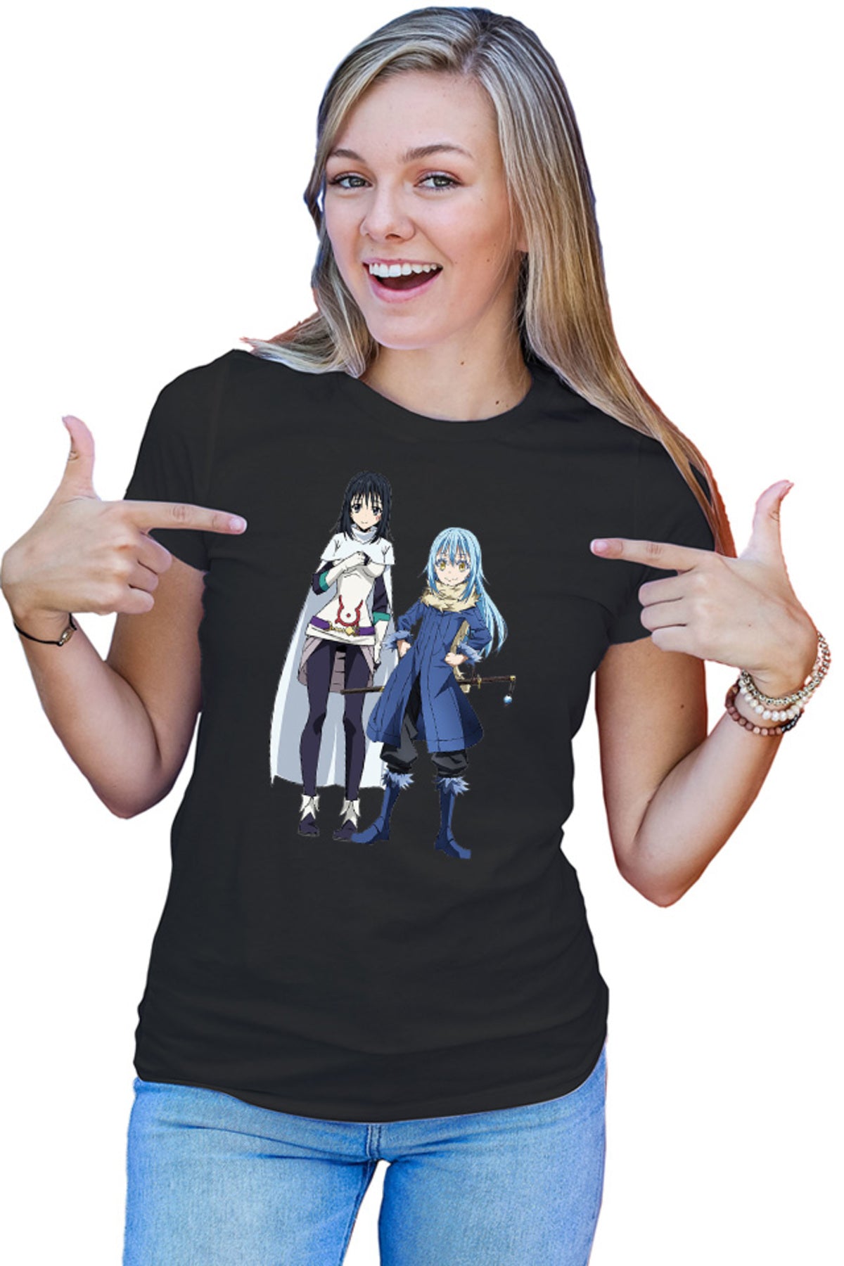 Tricou dama TenSura Slime Isekai Shizue Rinmuru Master Student Fantasy