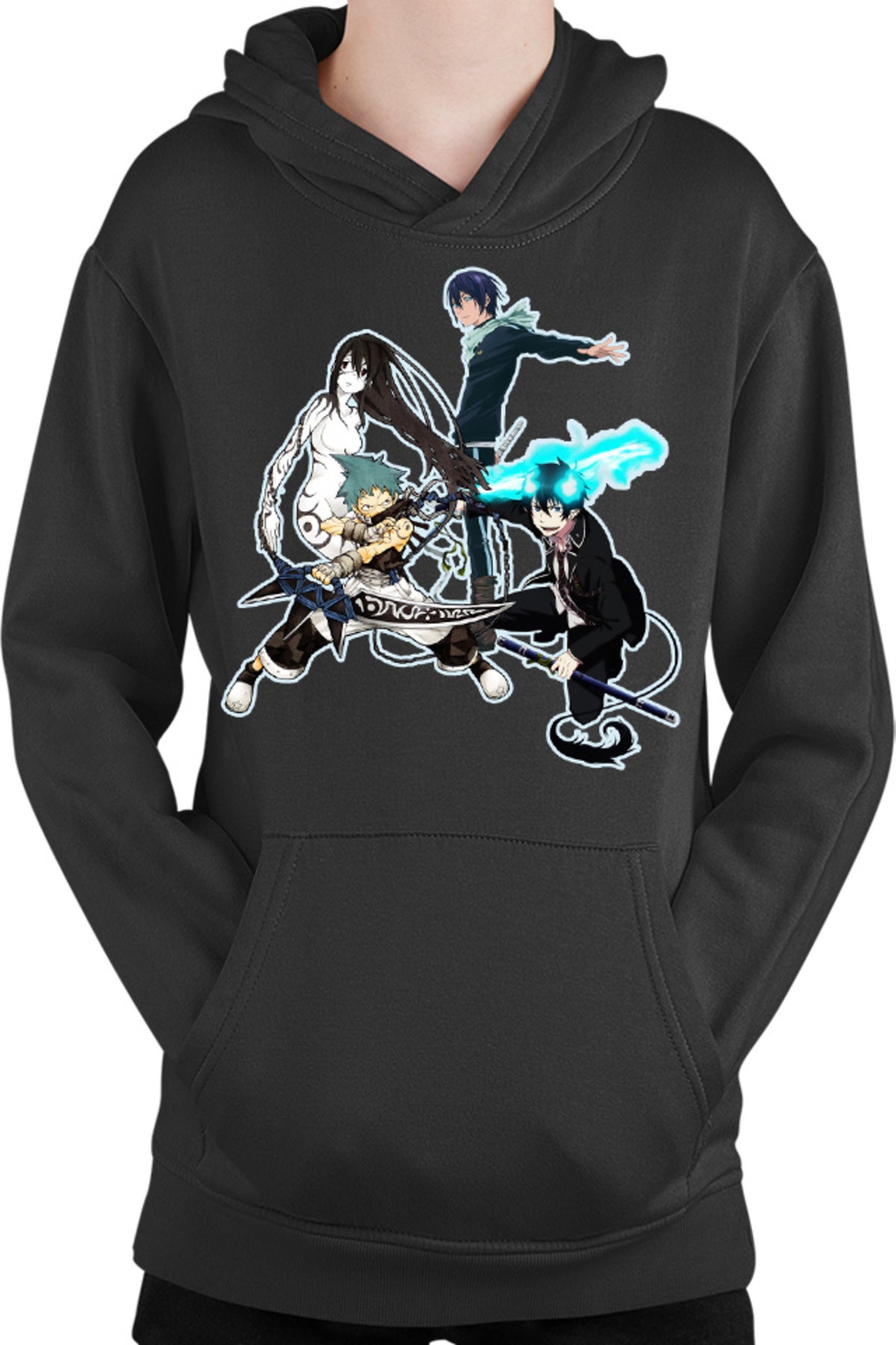 Hanorac copii Soul Eater Black Star Yato Noragami Rin Ao no Exorcist Ghost