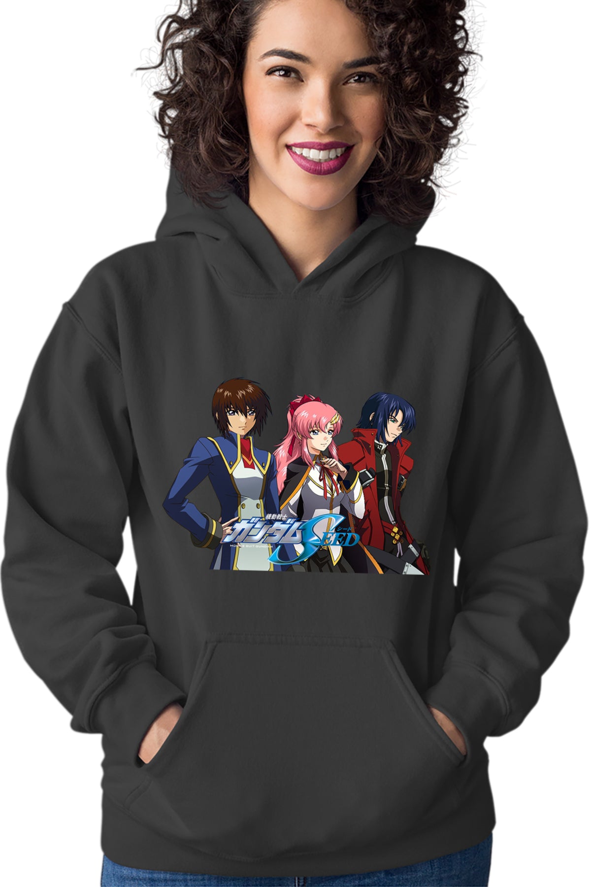 Hanorac dama Gundam Seed Trio Anime Kage
