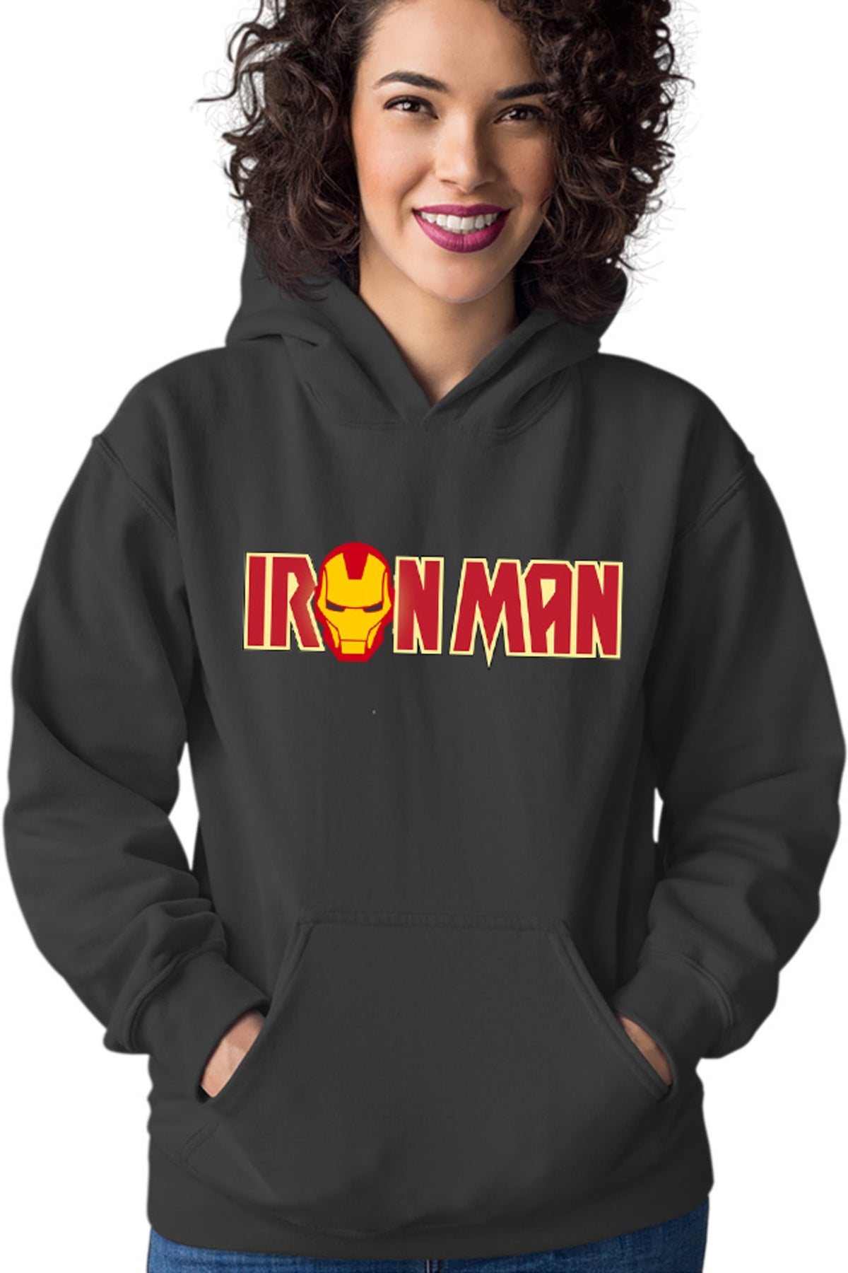 Hanorac dama Ironman Logo Head Strong DC
