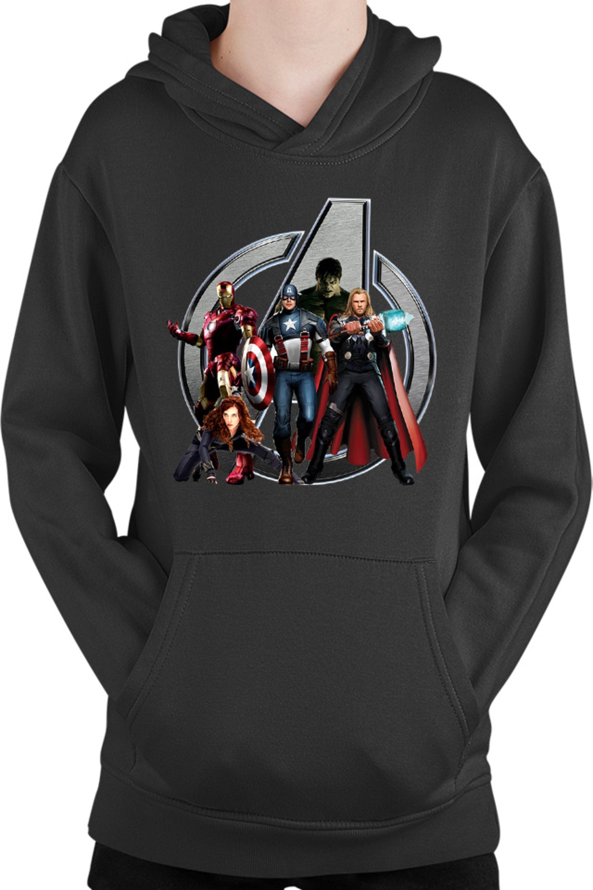 Hanorac copii Thor Avangers Hulk Iron Man Captain America Allience Heroes