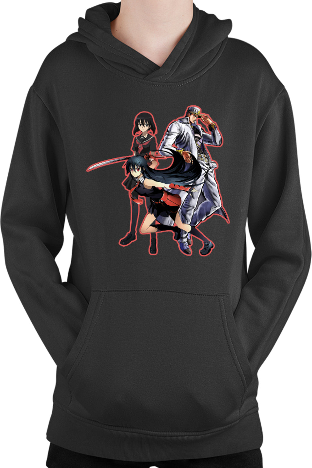 Hanorac copii Akame ga Kill Kurome Jotaro Jojo's Bizarre Super Power Family