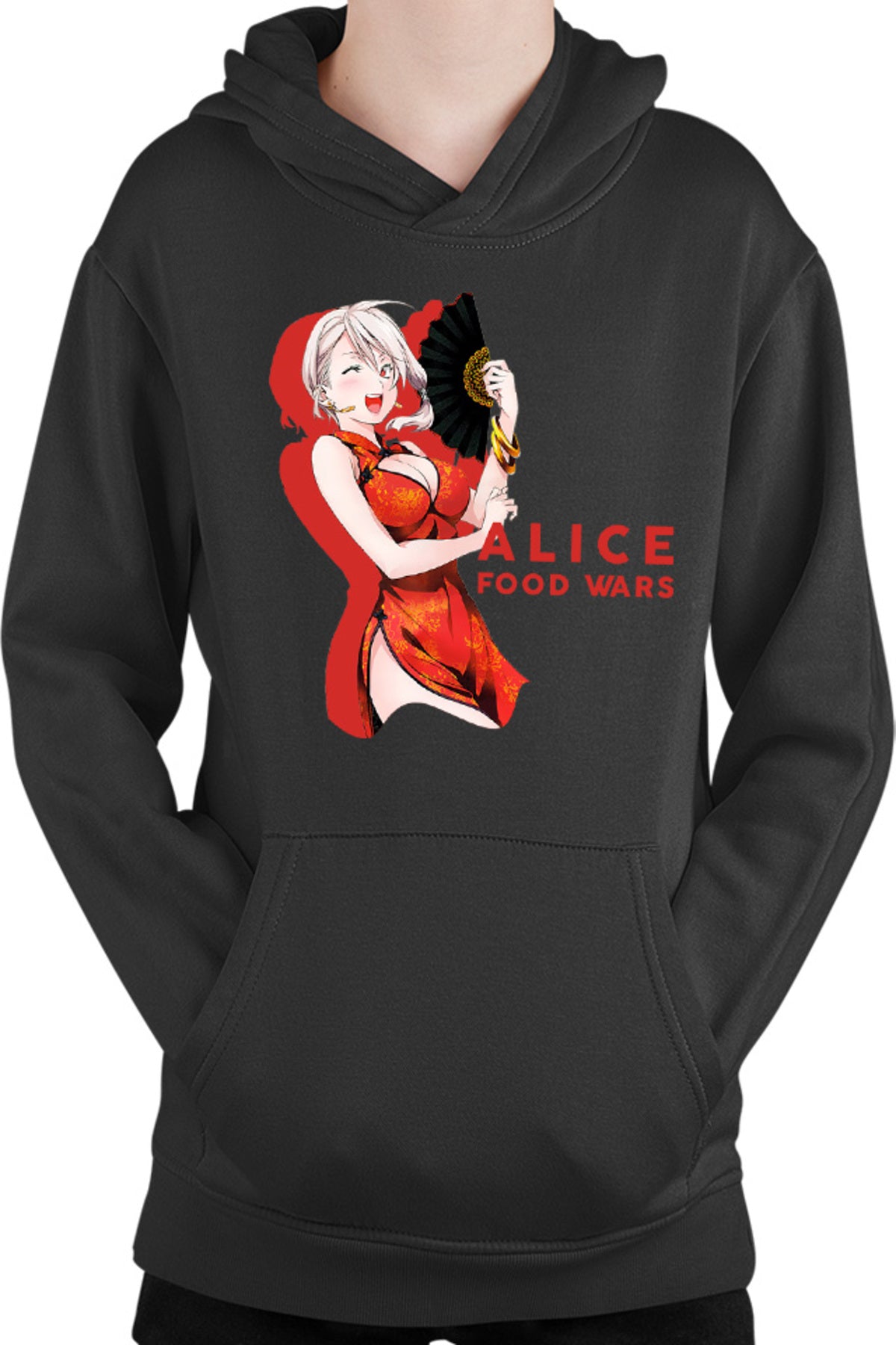 Hanorac copii Food Wars Alice Fan Chinese Dress Animeuri