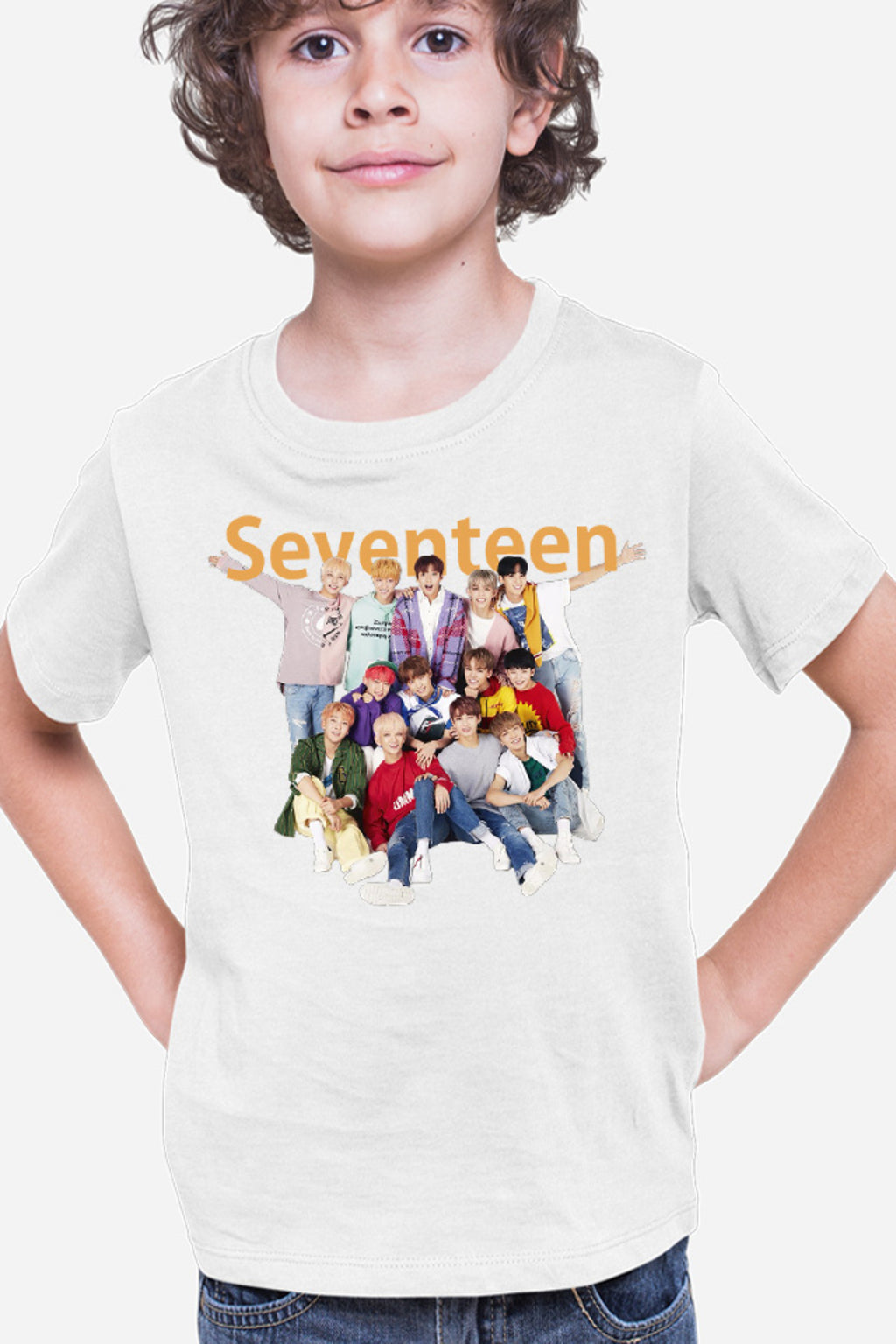 Tricou copii Seventeen Group Members Fan Page Boys K-Pop