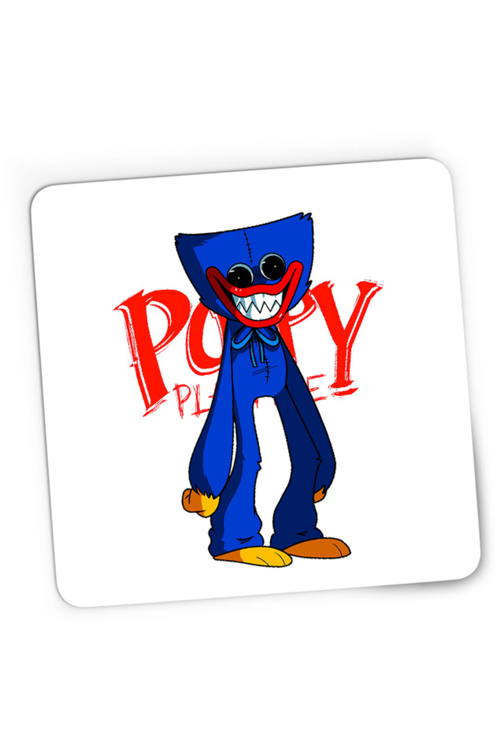 Mousepad Gaming Huggy Wuggy Horror RPG Game Puzzle Poppy Play Time, 21x19 cm