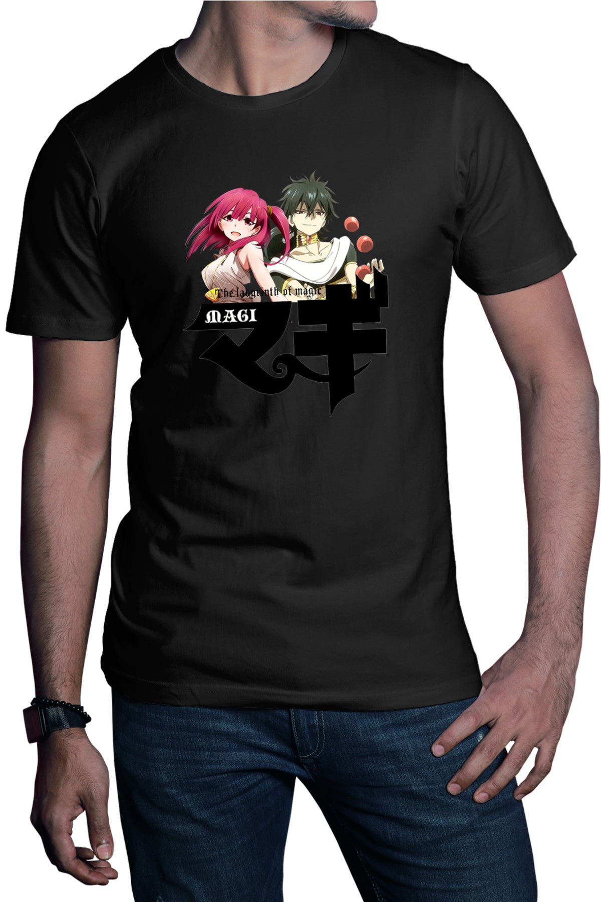 Tricou barbati Magi The Labyrinth of Magic Morgiana Judar Red Balls