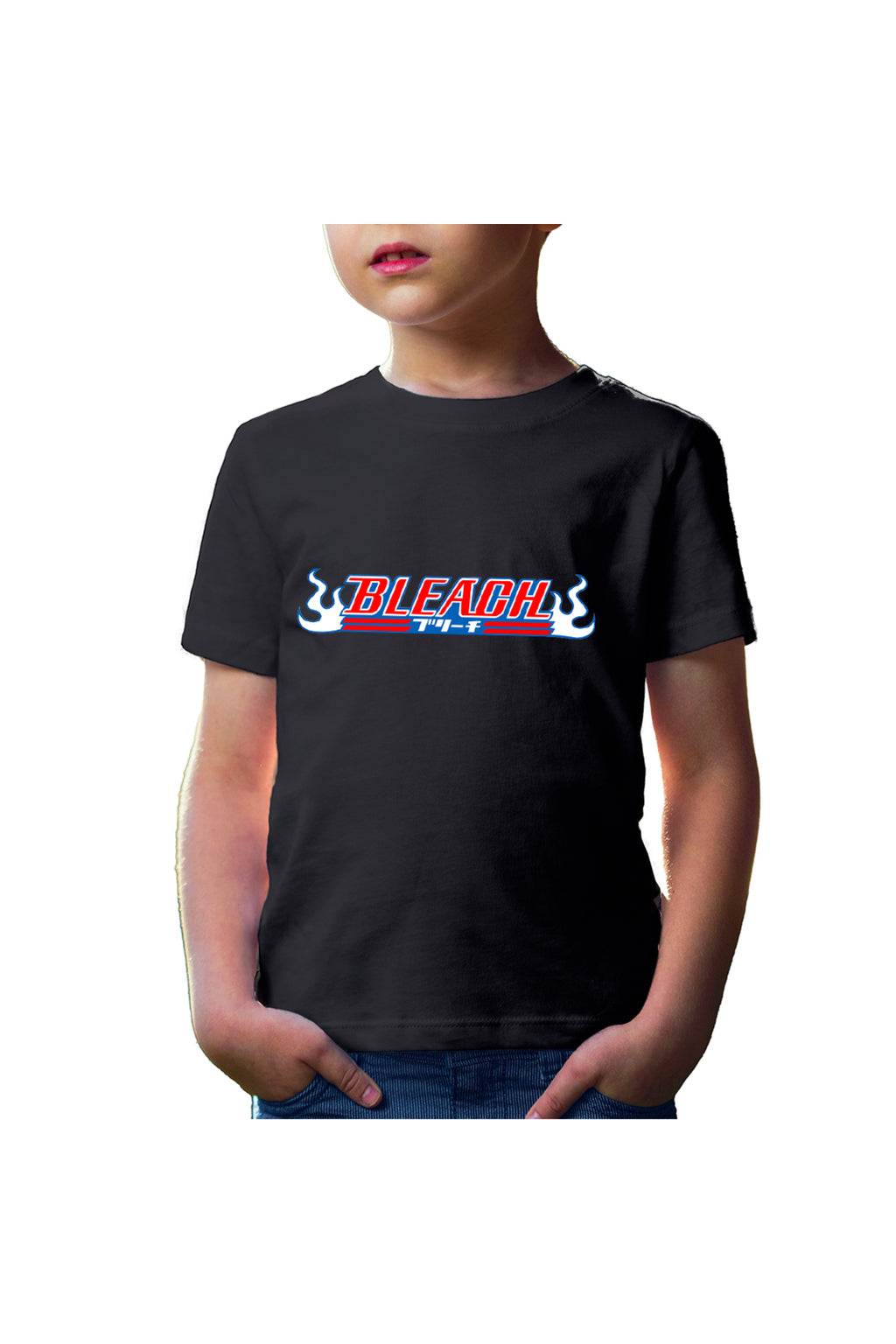 Tricou copii Bleach Logo Symbol Merch Master Waifu