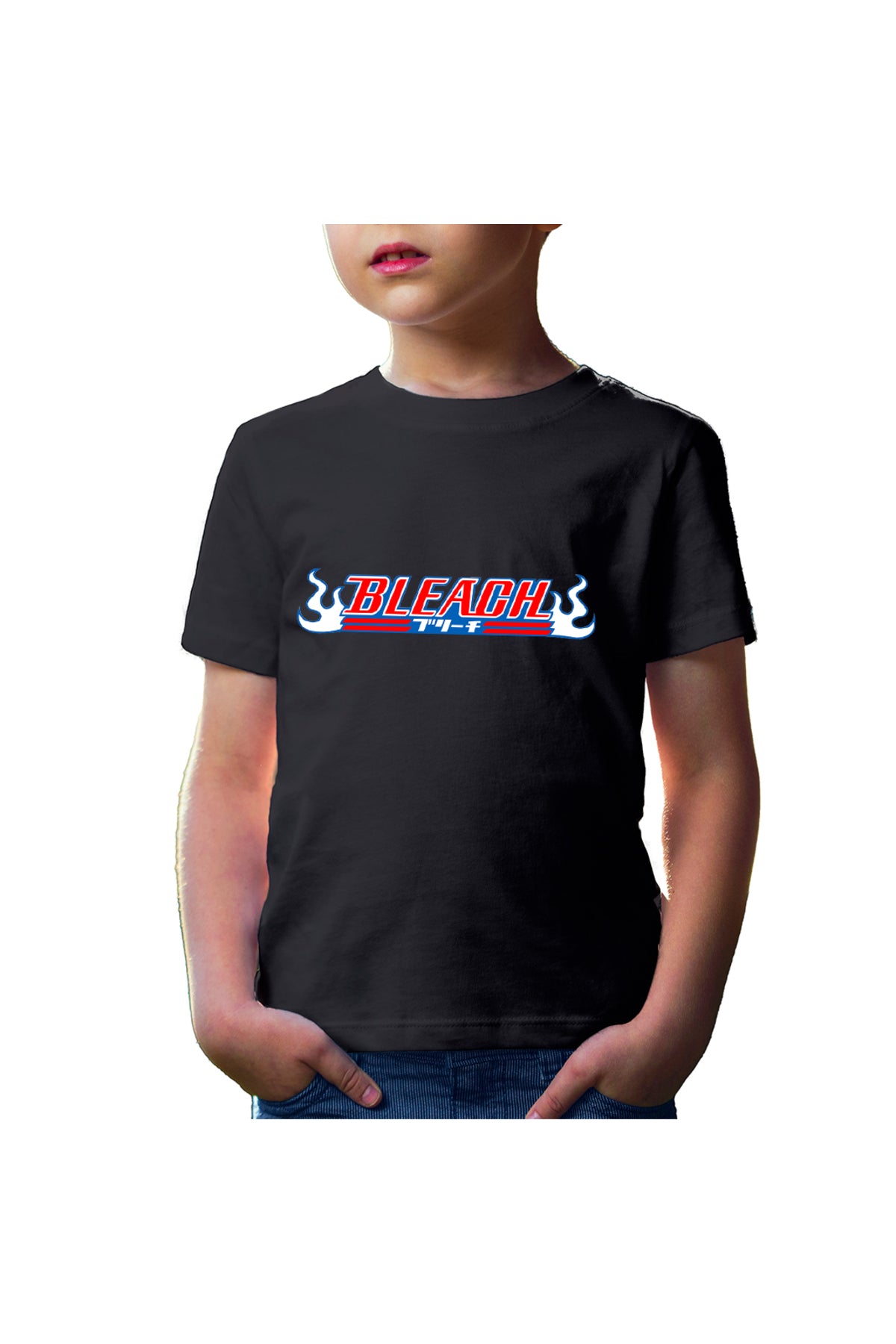 Tricou copii Bleach Logo Symbol Merch Master Waifu