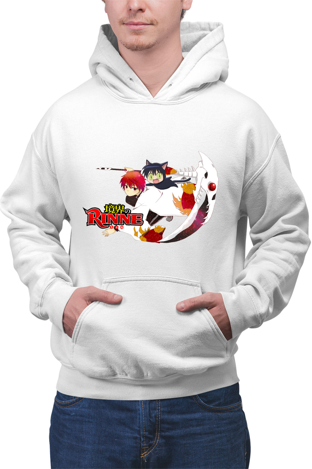 Hanorac barbati Rin-ne Rin Rokumon Cat Animekage
