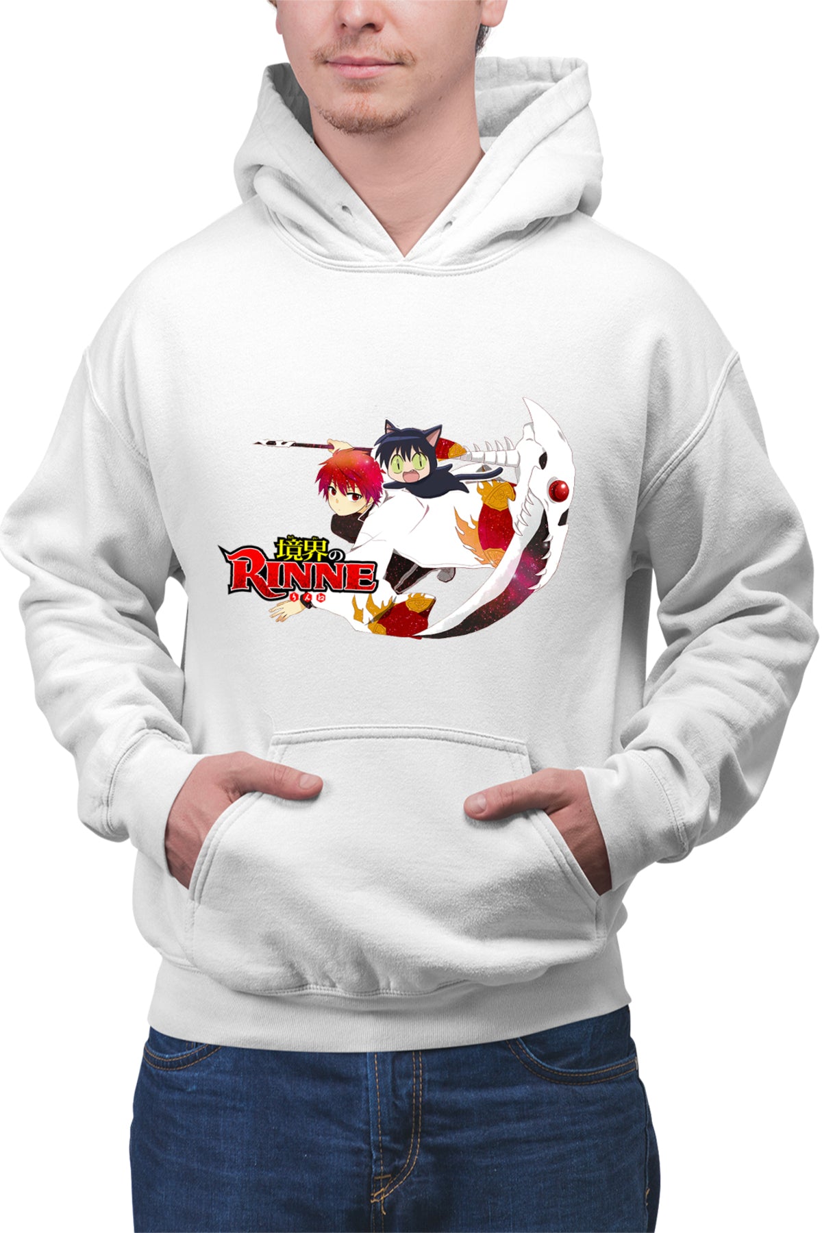 Hanorac barbati Rin-ne Rin Rokumon Cat Animekage