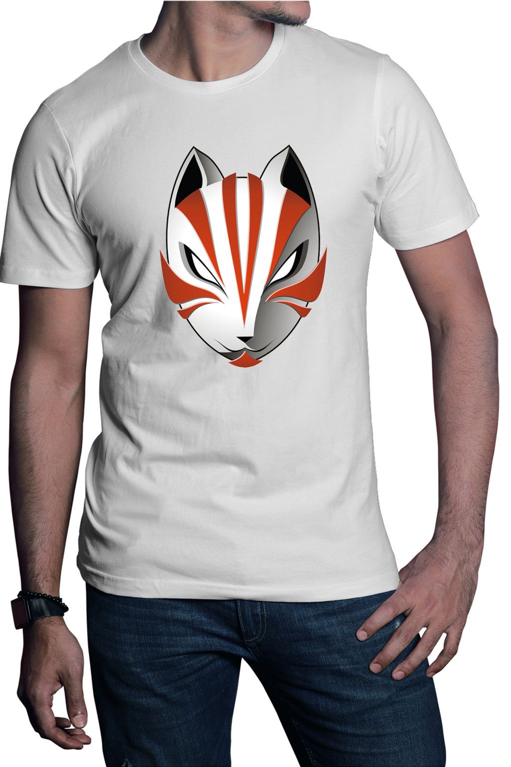 Tricou barbati Bleach Kitsune Mask Anime Kage