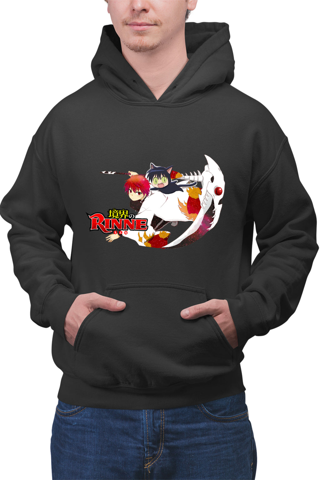 Hanorac barbati Rin-ne Rin Rokumon Cat Animekage