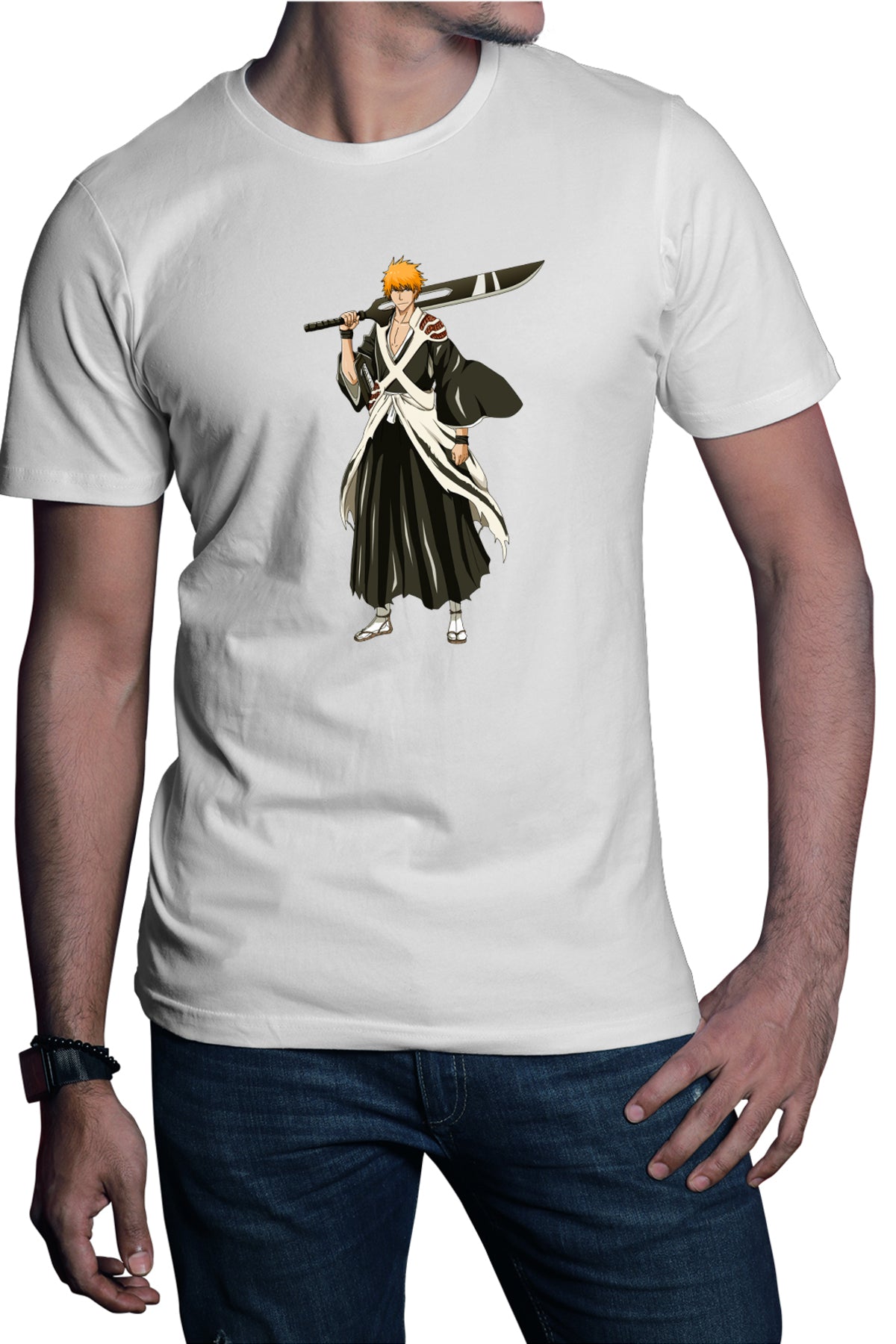 Tricou barbati Bleach Ichigo Animeeater Yamamoto Rukia