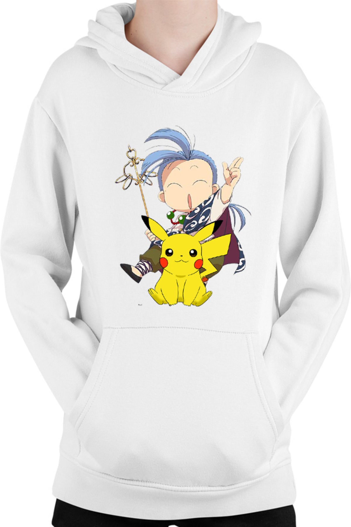 Hanorac copii Fushigi Yuugi Chichiri Chibi Pokemon Pikachu Monk