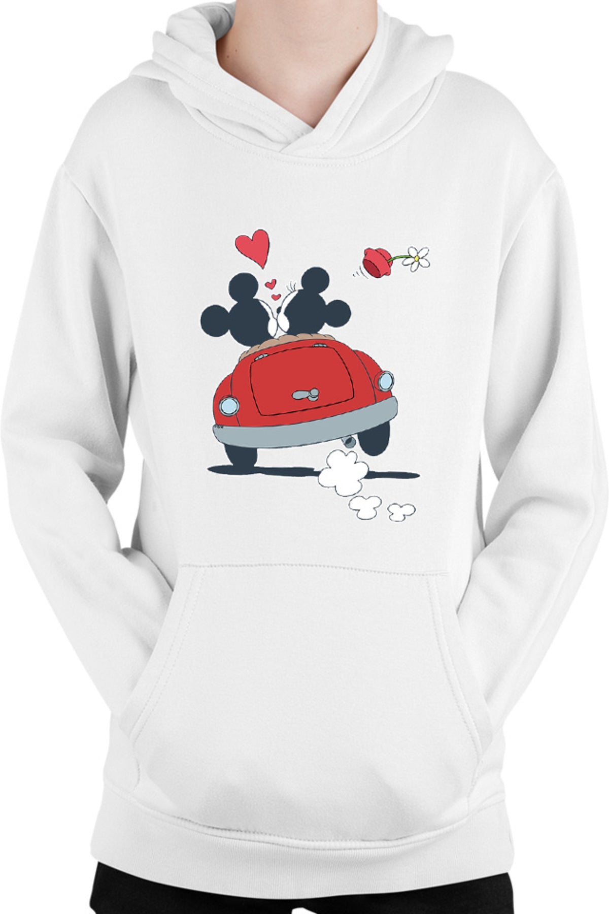 Hanorac copii Mickey Mouse Lovers Minnie Flower