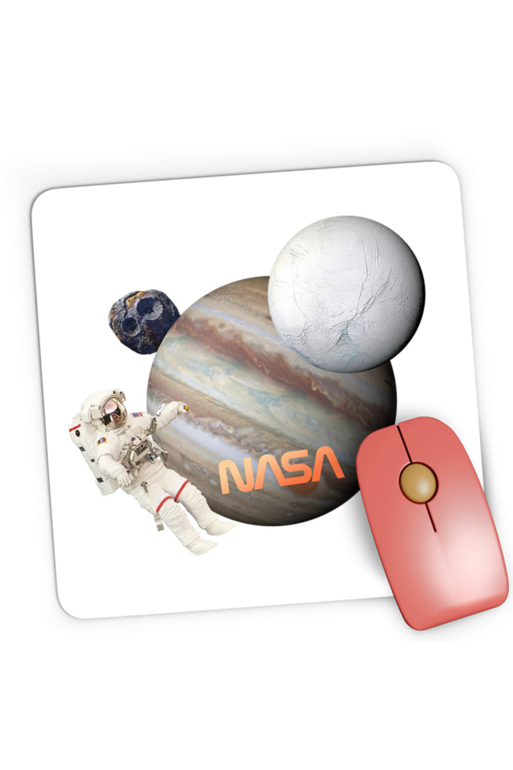 Mousepad Gaming NASA Uranus Universe Gas Planet, 21x19 cm