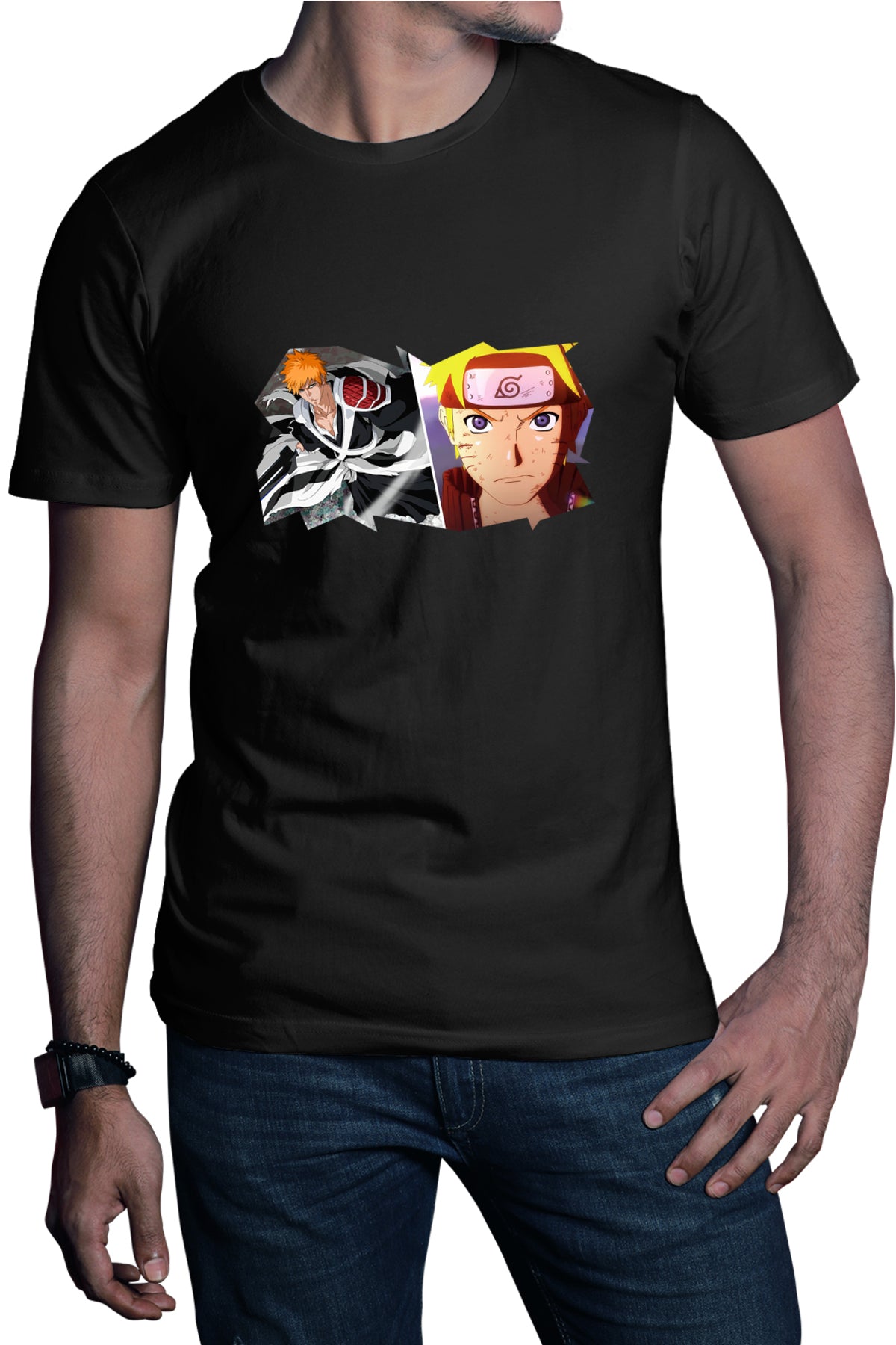 Tricou barbati Bleach Ichigo Naruto Boruto Online Animes