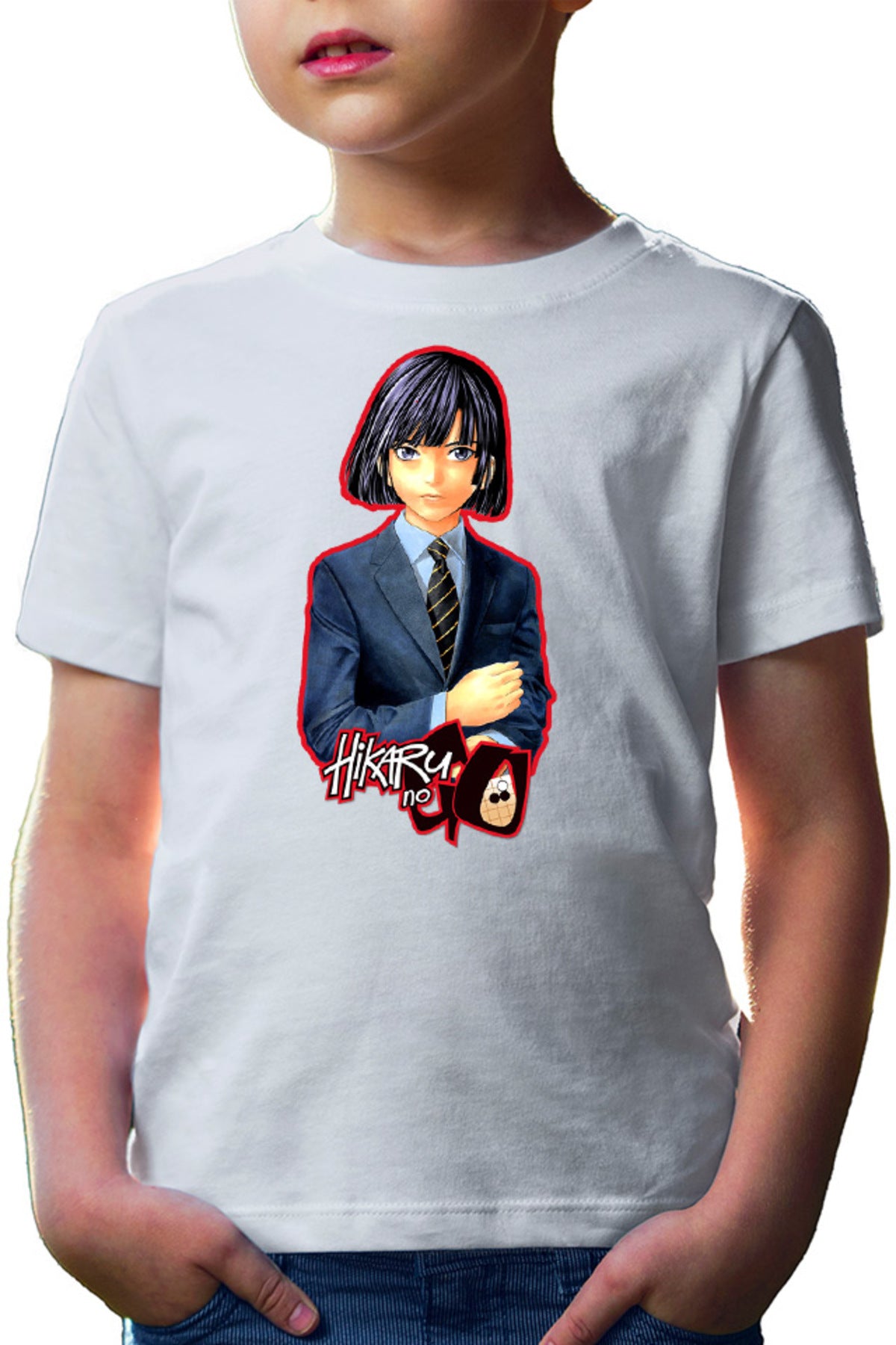 Tricou copii Hikaru no Go Akira Classy Vintage Player Michiko Yokote Shounen