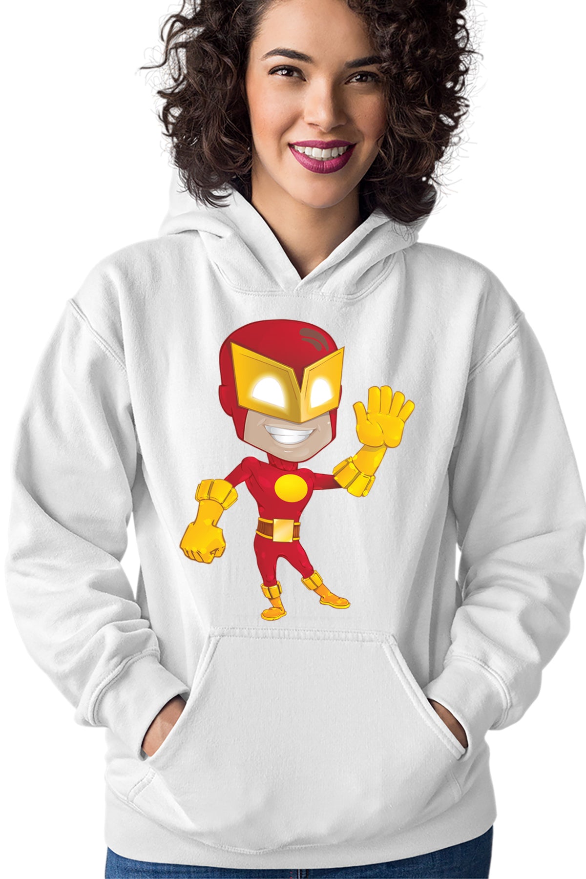 Hanorac dama The Flash Superhero Cartoon Comics