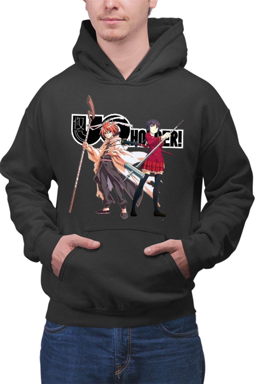 Hanorac barbati UQ Holder Negi Orte Ken Akamatsu Anime