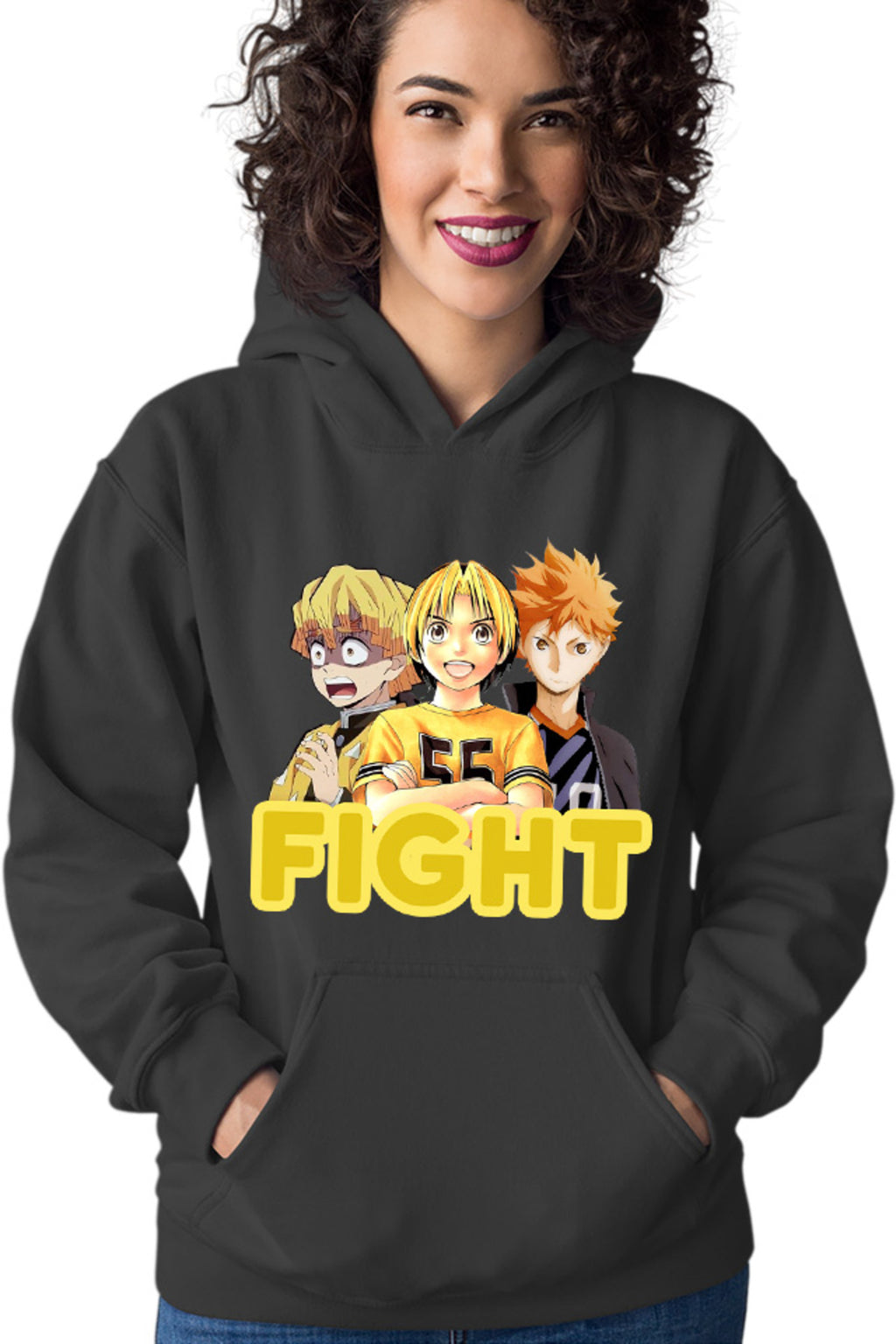 Hanorac dama Hikaru no Go Zenitsu Kimetsu no Yaiba Haikyuu Power Otaku