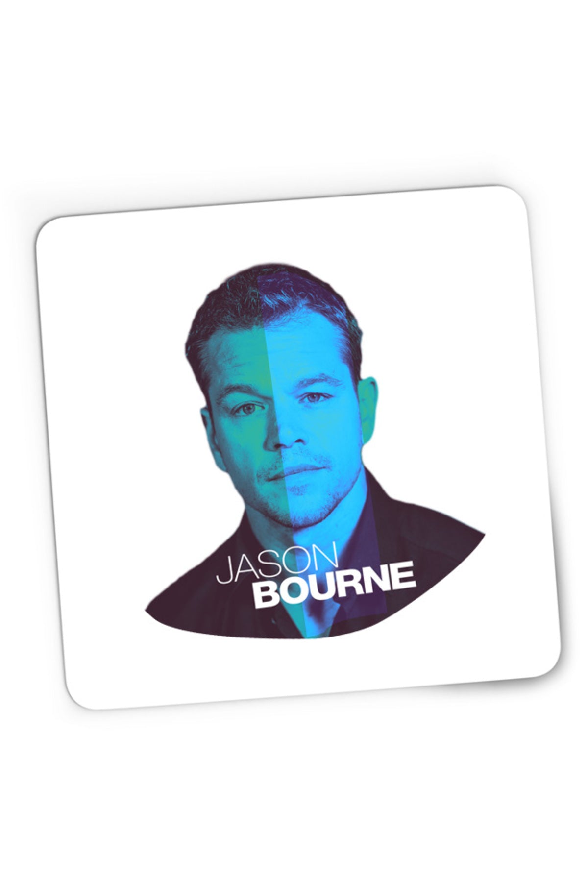Mousepad Gaming Bourne Portret Cool Men Detective Police, 21x19 cm