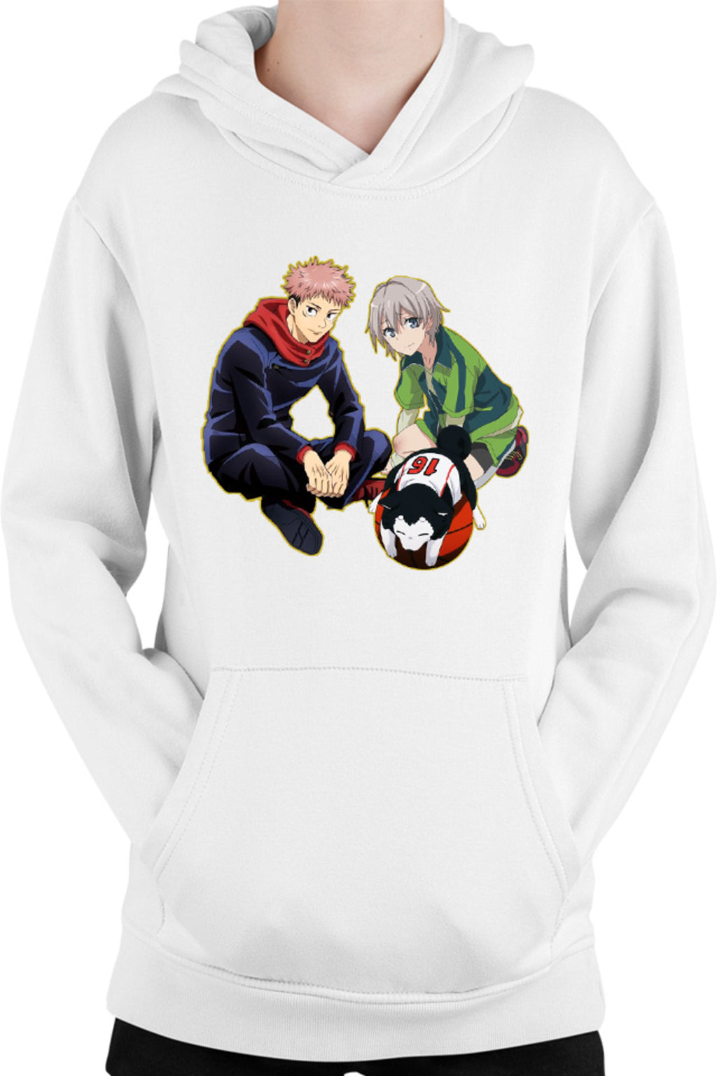 Hanorac copii OreGairu Totsuka Jujutsu Kaisen Kuroko No Basket
