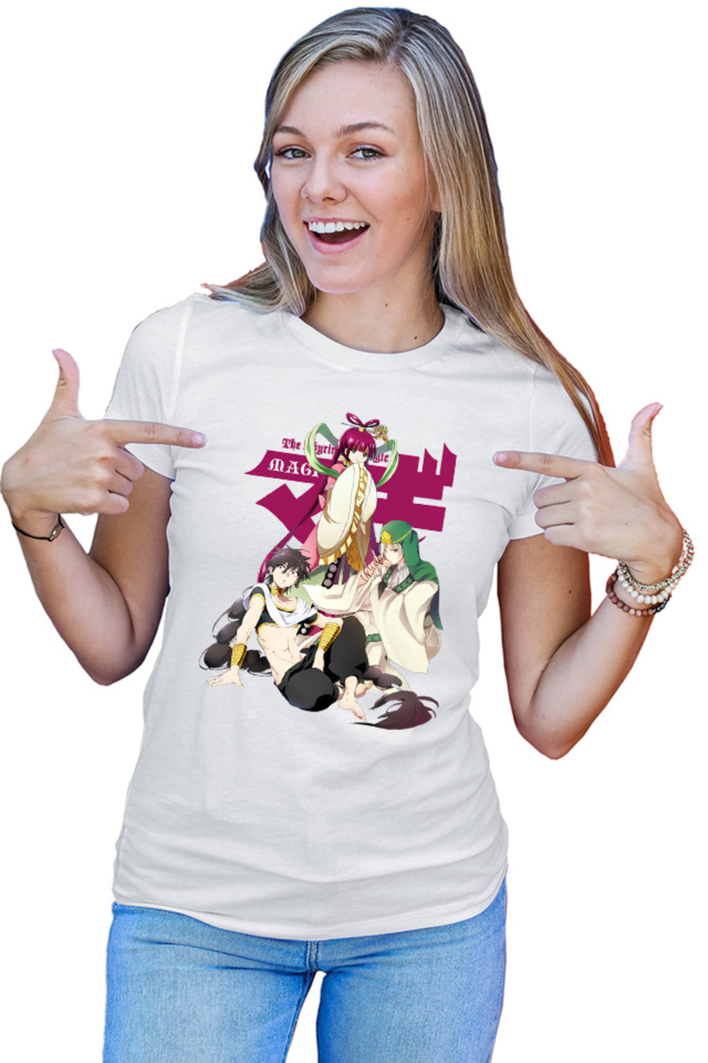 Tricou dama Magi The Labyrinth of Magic Queen Creator
