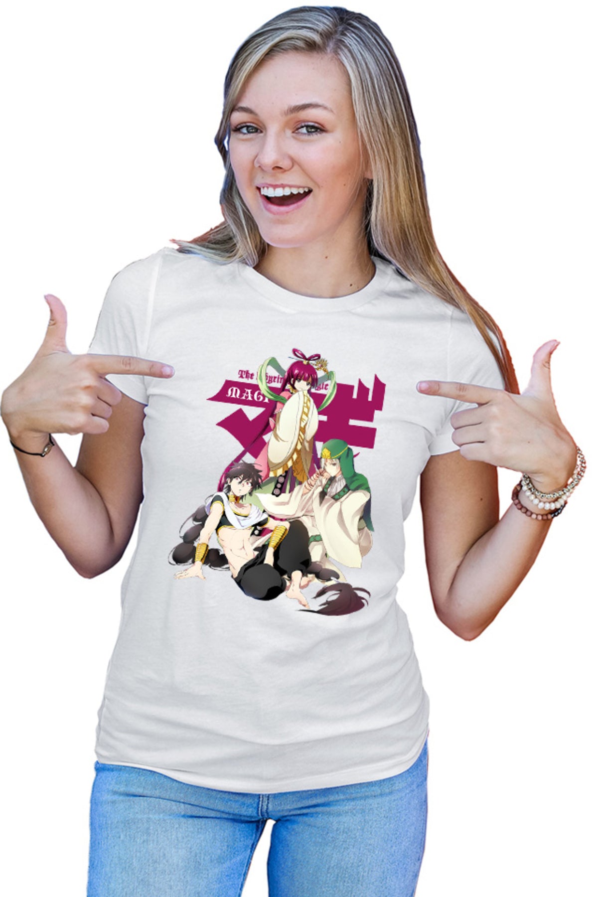 Tricou dama Magi The Labyrinth of Magic Queen Creator