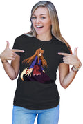 Tricou dama Spice And Wolf Holo Kitsune Dance Romance