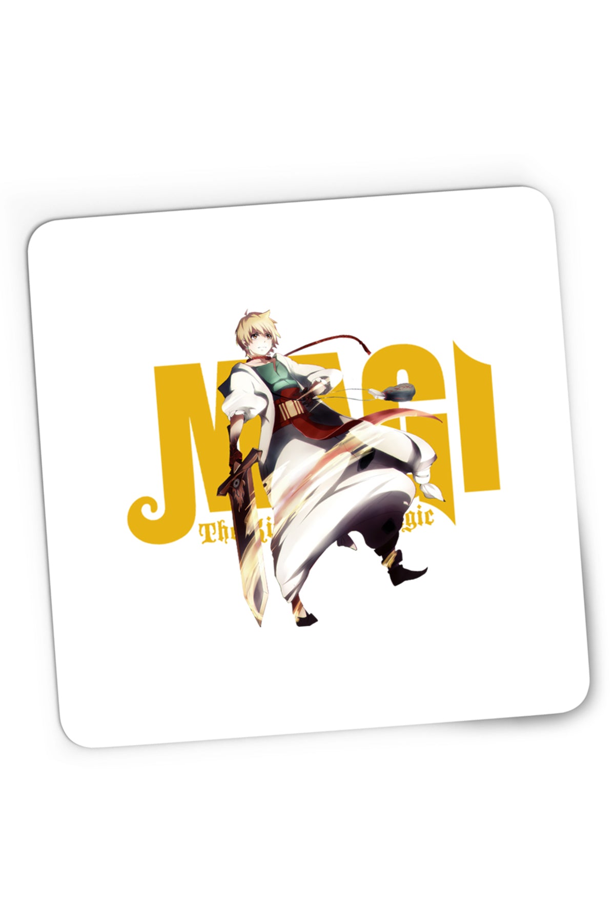 Mousepad Gaming Magi The Labyrinth of Magic Alibaba Fire Stroke, 21x19 cm