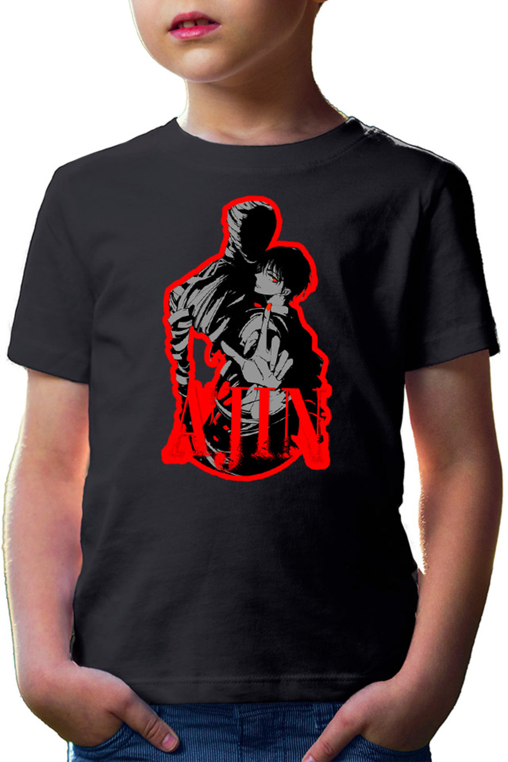 Tricou copii Ajin Nagai Kei Gore Paranormal Horror Anime