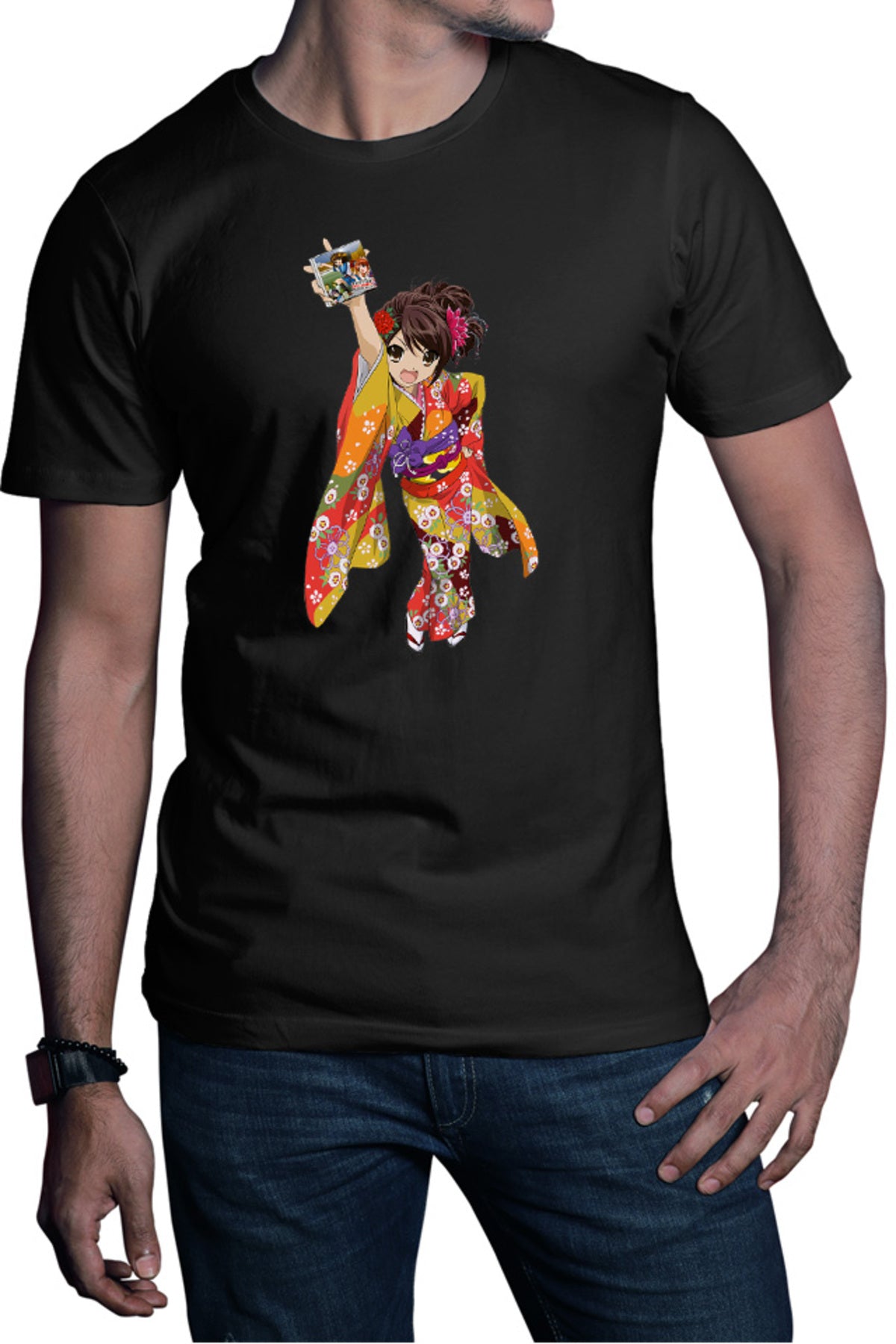 Tricou barbati Haruhi Suzumiya Kimono Traditional Ninjago