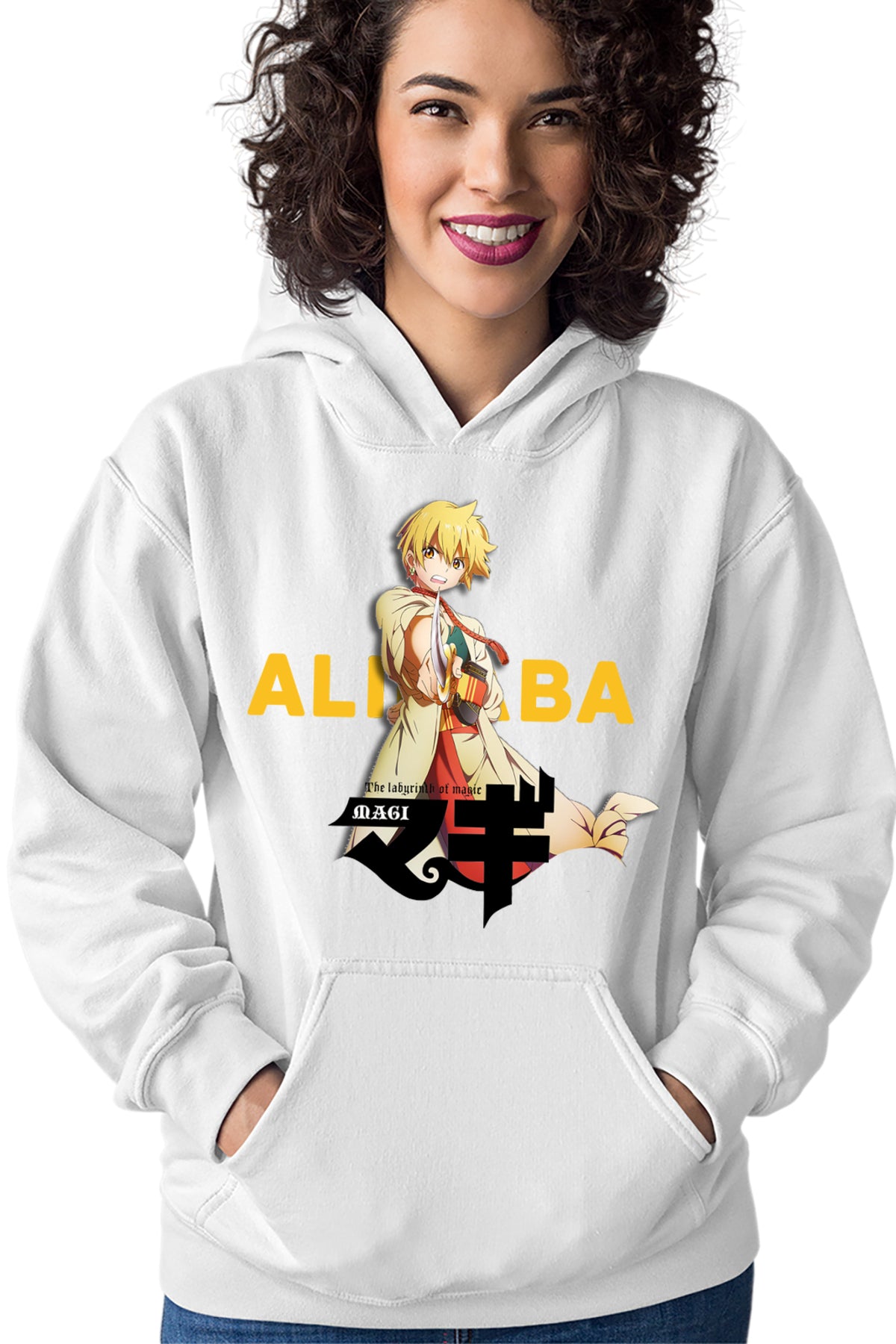 Hanorac dama Magi The Labyrinth of Magic Alibaba Fight Pose