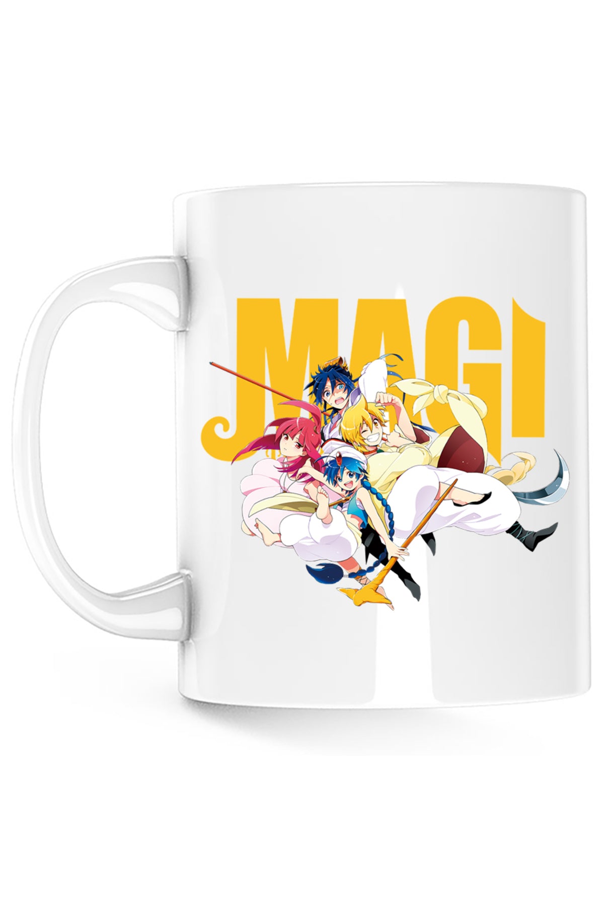 Cana Magi The Labyrinth of Magic Protagonists Group Weapon Pose, alba, 330 ml