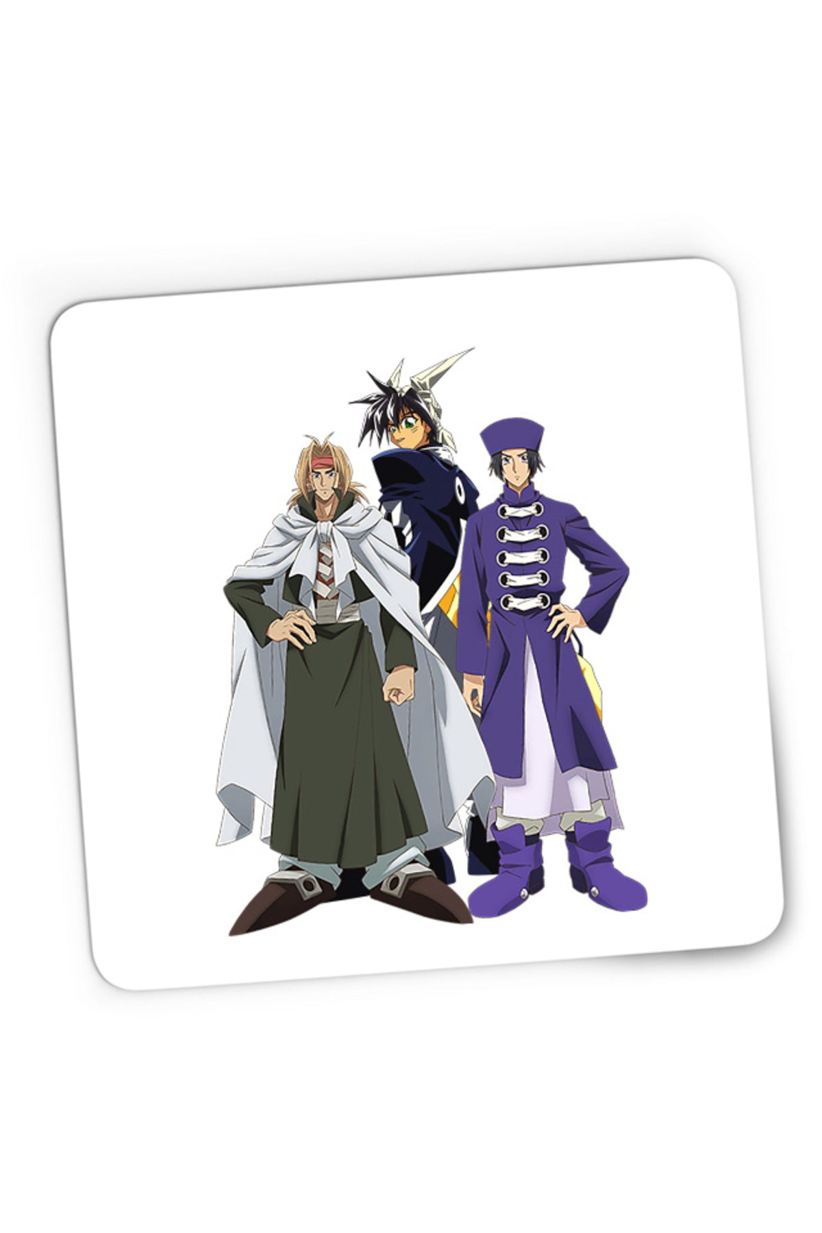 Mousepad Gaming Hoshin Engi Chuuou Hiko Taikoubou God Manga Ryu Fujisaki Fantasy, 21x19 cm