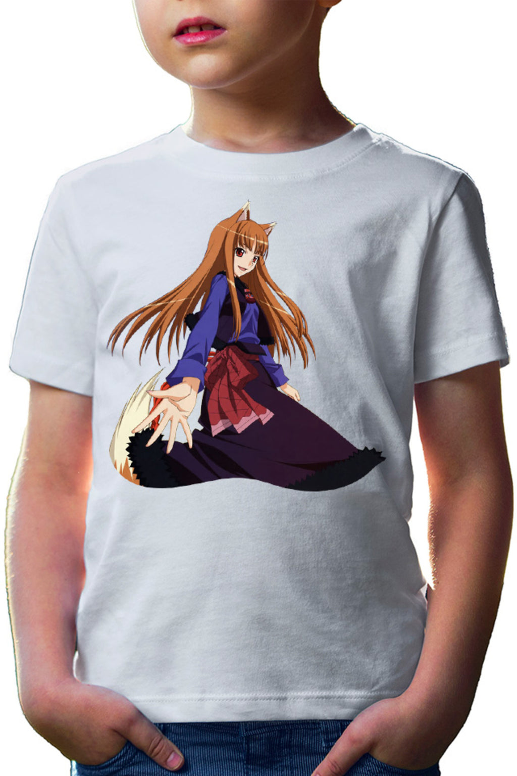 Tricou copii Spice And Wolf Holo Kitsune Dance Romance