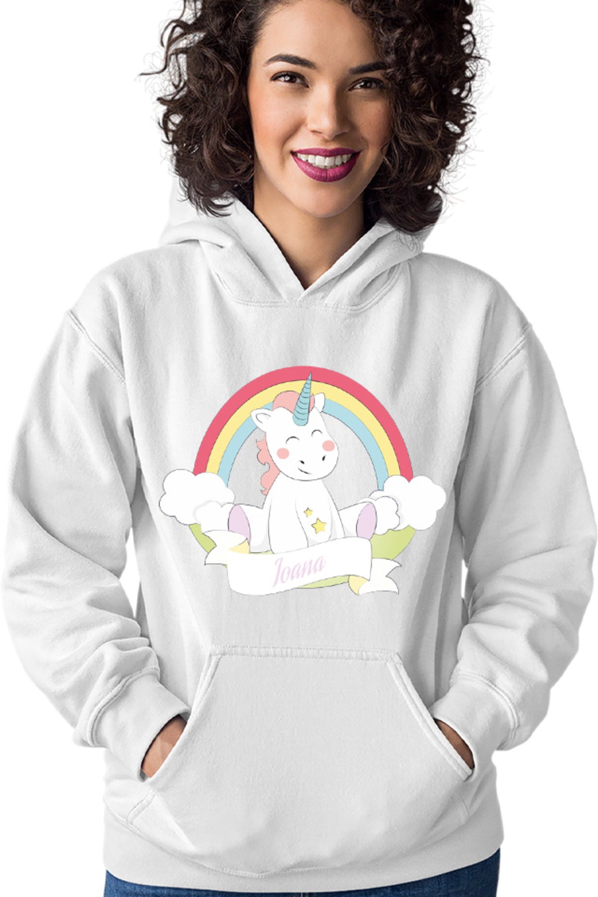 Hanorac dama Unicorn Squad Ioana Clouds Fluffy