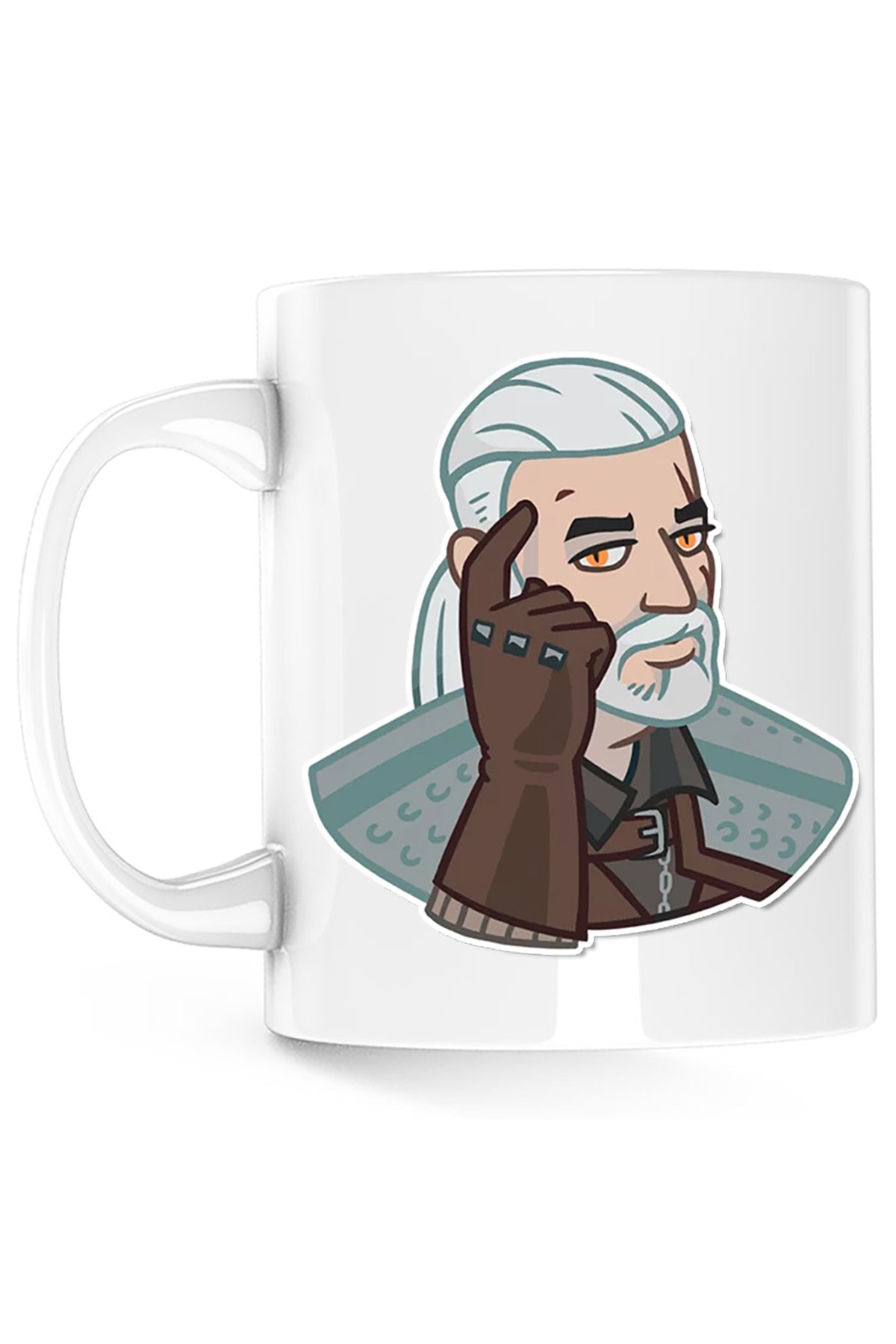 Cana The Witcher Geralt of Rivia Epic Games Fortnite, alba, 330 ml
