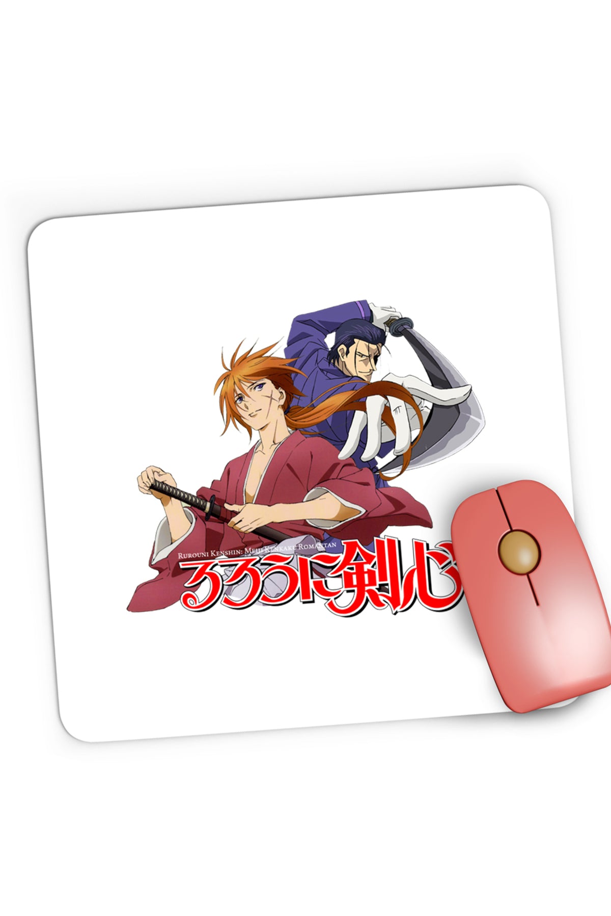 Mousepad Gaming Rurouni Kenshin Hajime Bakumatsu Japan, 21x19 cm