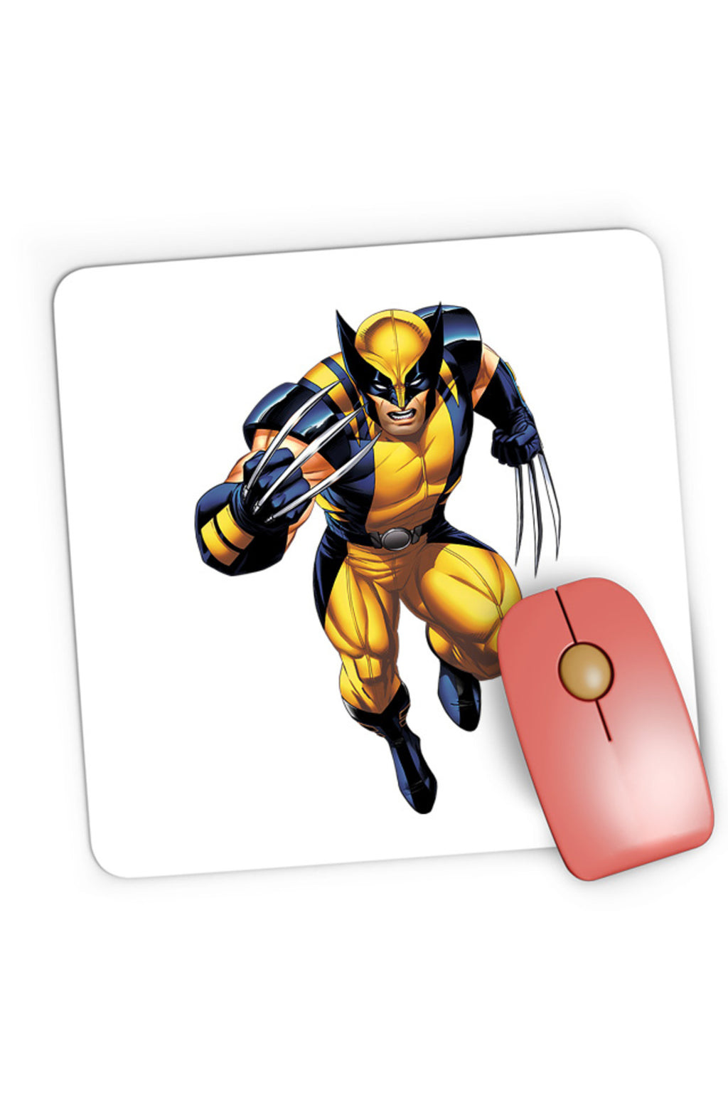 Mousepad Gaming Wolverine Superhero Strong American Comics, 21x19 cm