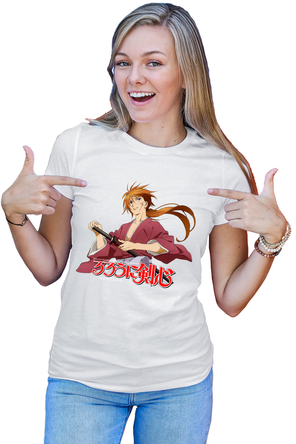 Tricou dama Rurouni Kenshin Sword Nobuhiro Watsuki